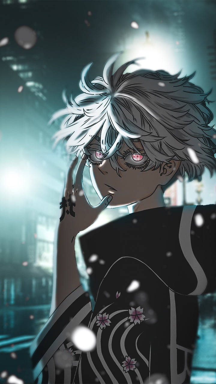 Ojos rojos de Kawaragi Senju Fondos de pantalla