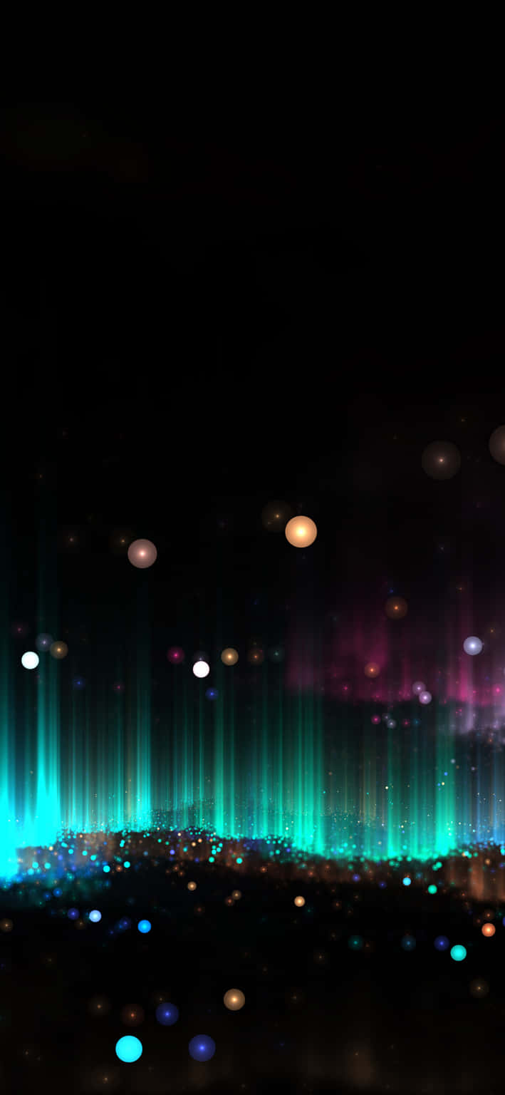Ola de luz azul para fondo OLED de Pixel 3 Fondos de pantalla