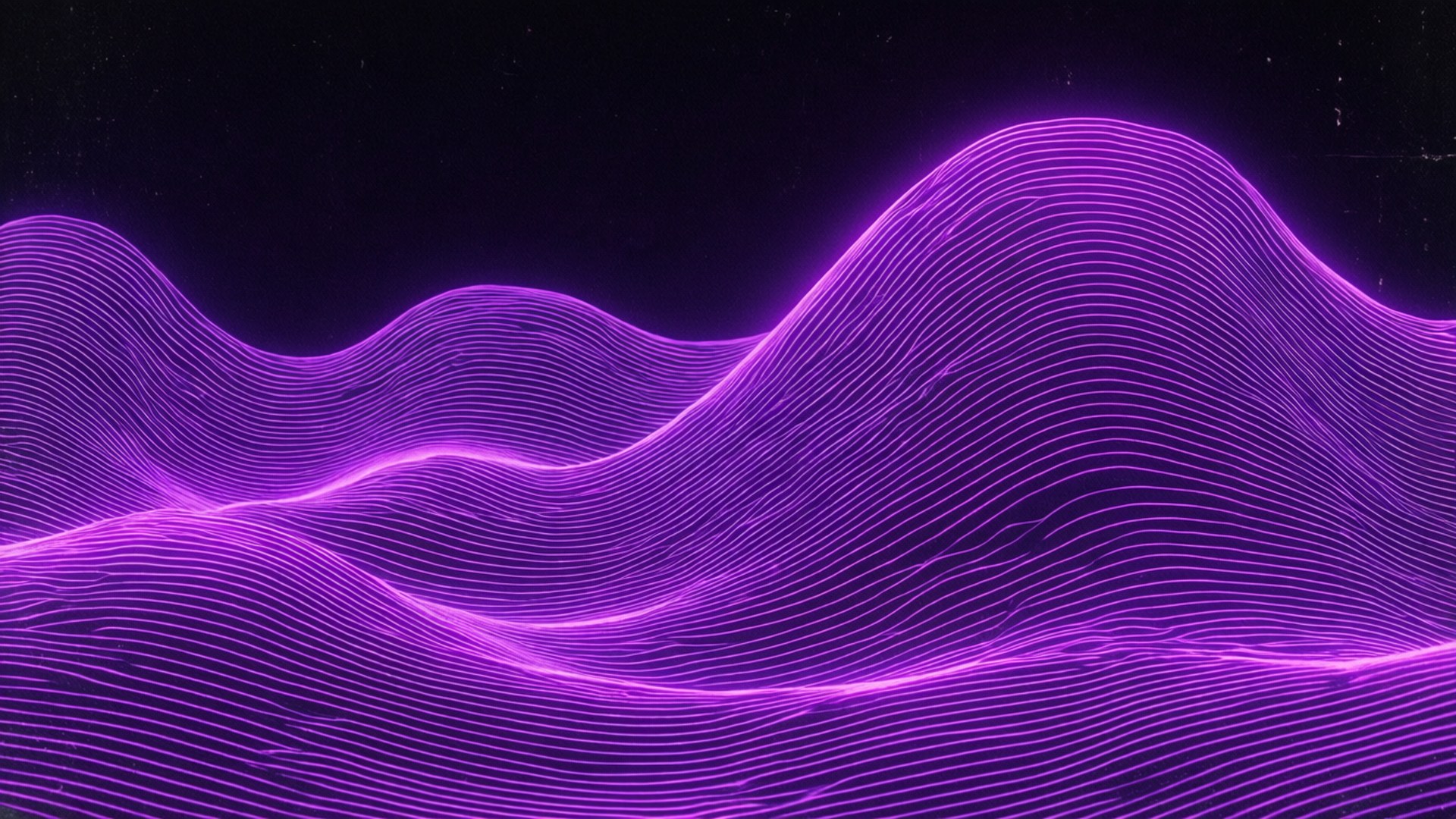Ola Synthwave Púrpura Fondos de pantalla