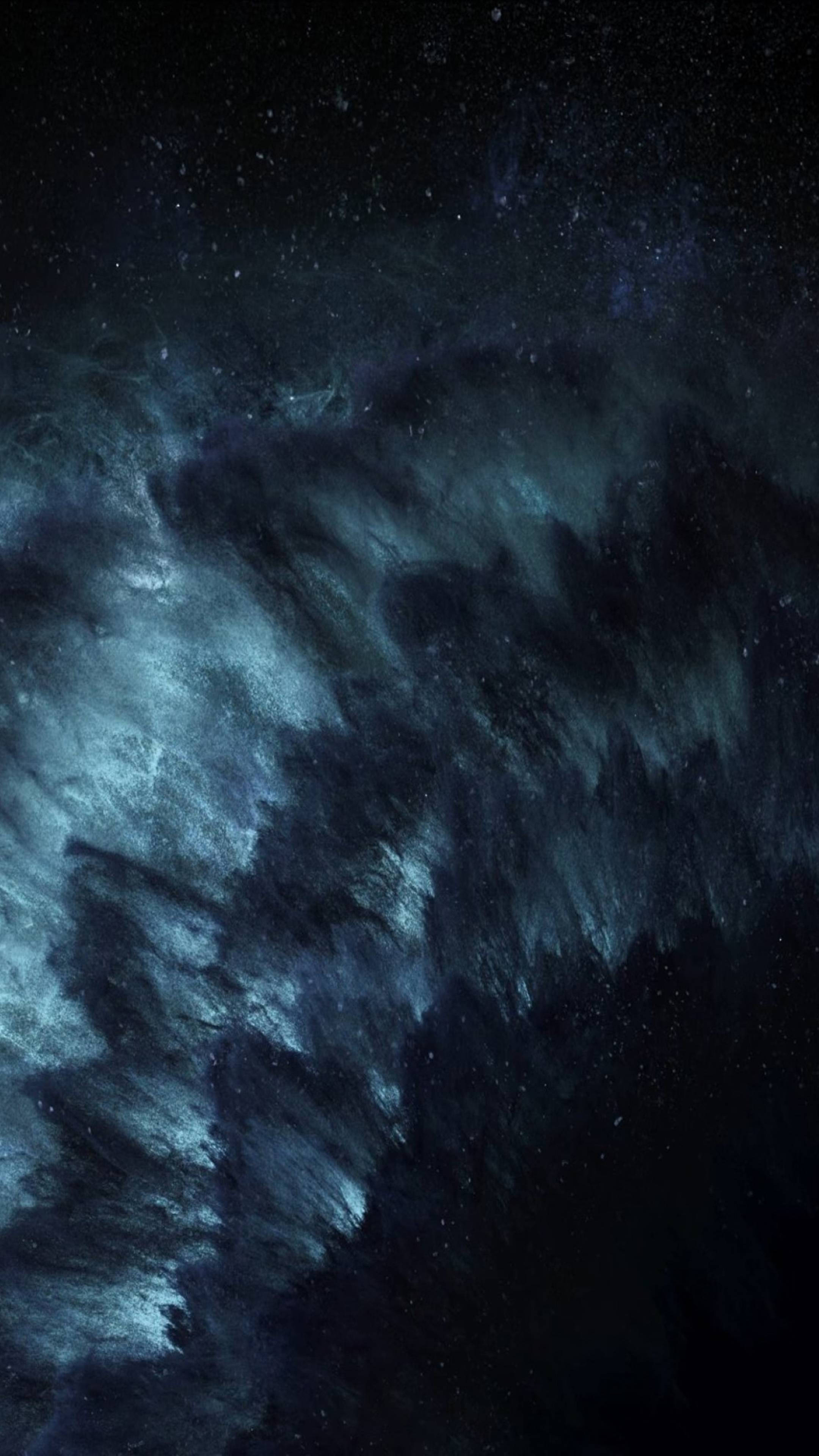Olas 4K Ultra HD Fondo Oscuro para Teléfono Fondos de pantalla