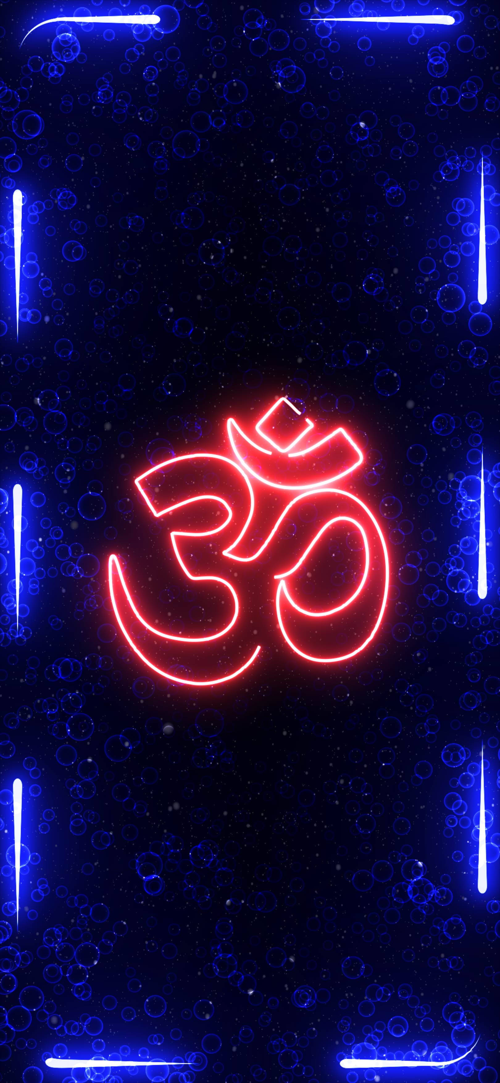 Om en luz neón roja Fondos de pantalla