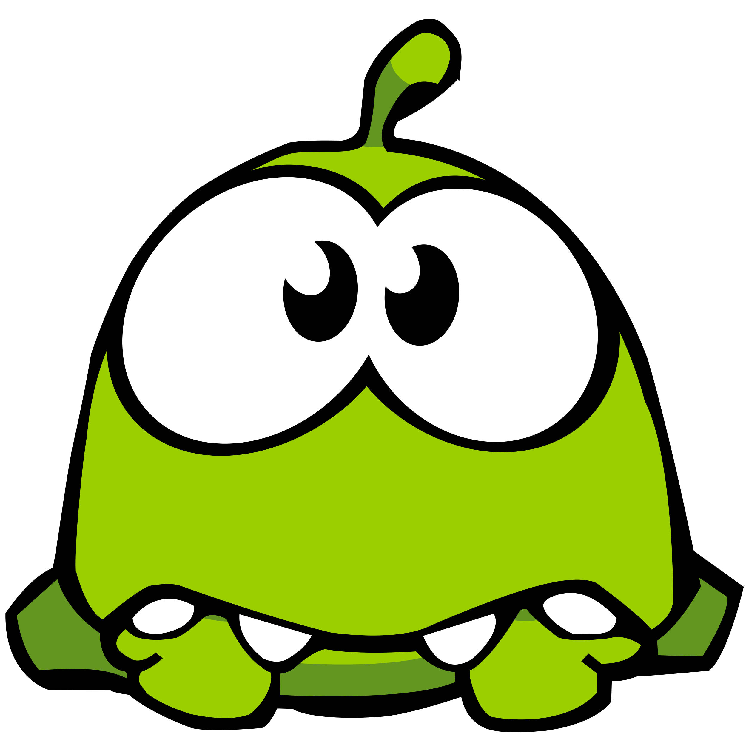 Om Nom Rana Kawaii Fondos de pantalla