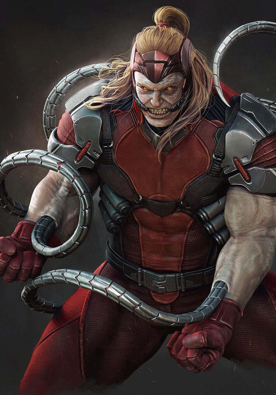 Omega Red desatando su poder mortal Fondos de pantalla