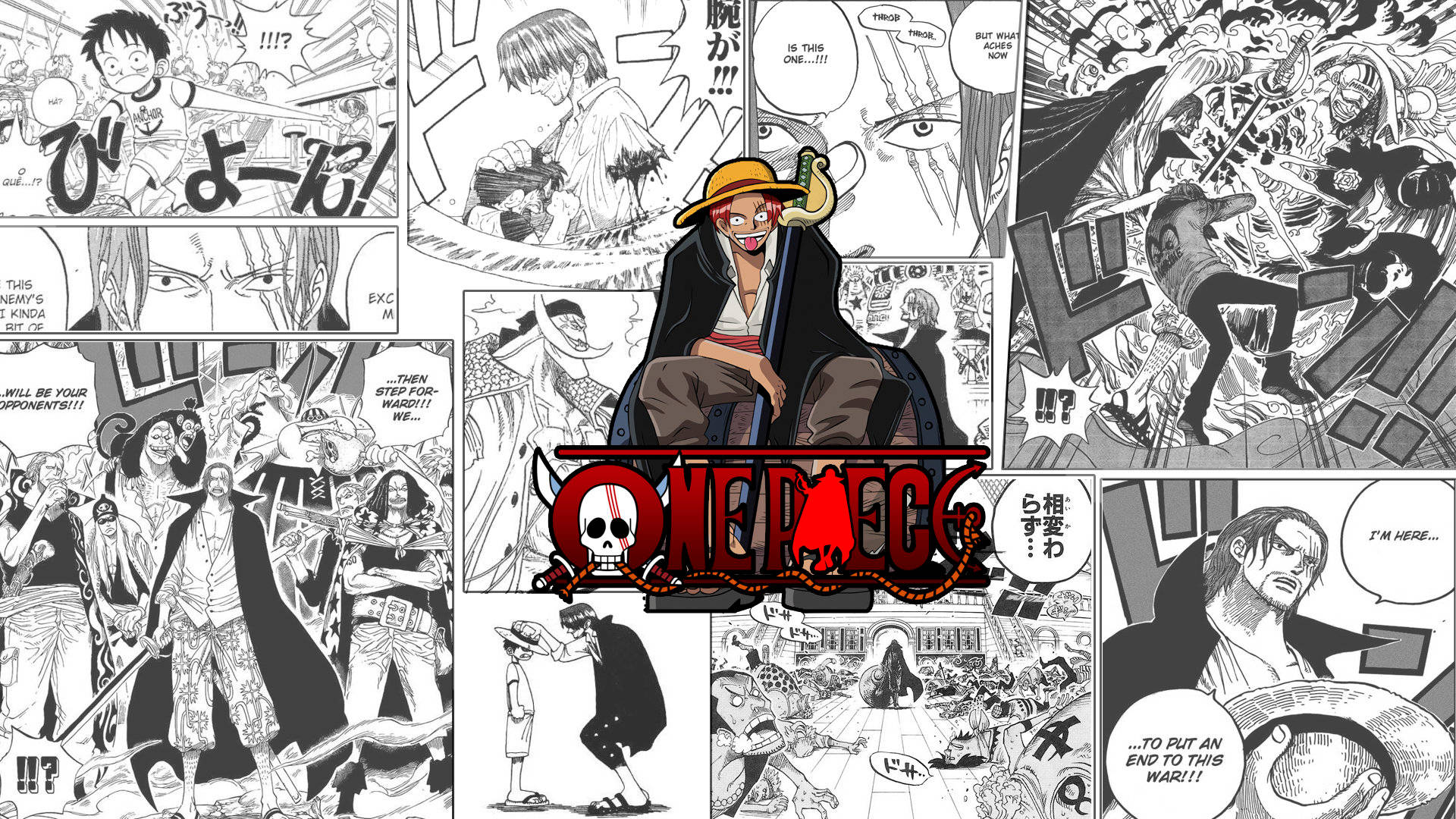 One Piece 4K Fan Art de Shanks Fondos de pantalla