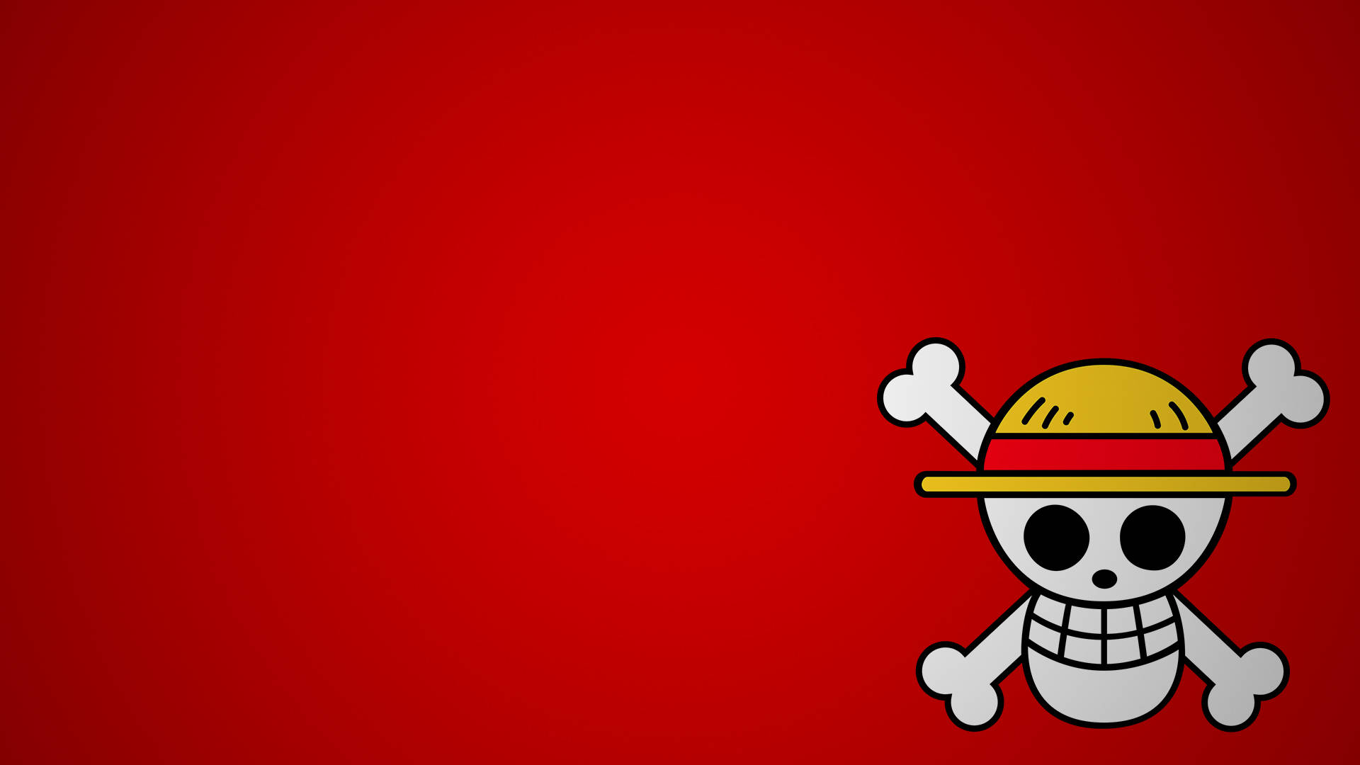One Piece 4K Logo de Hueso Cruzado Fondos de pantalla