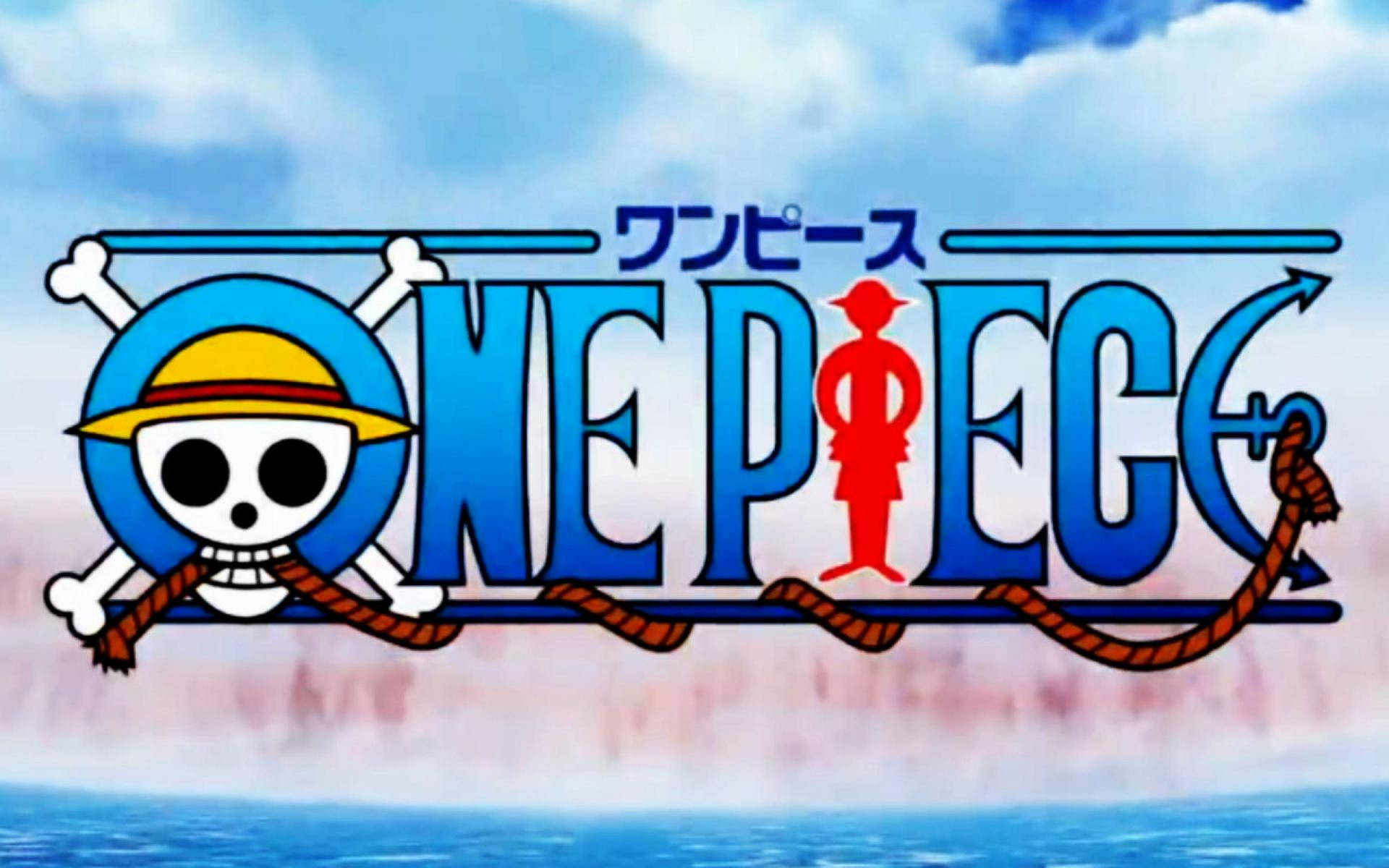 Fondo de pantalla 4k del logo del Sombrero de Paja de One Piece