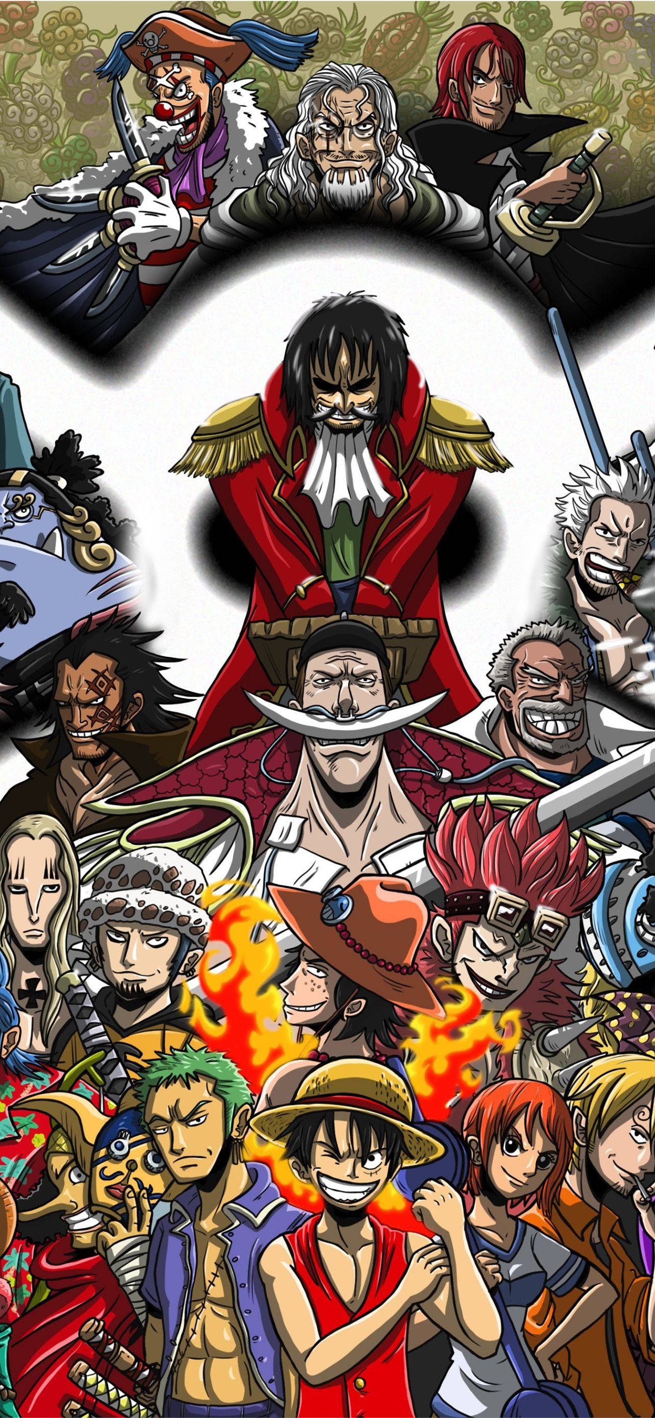 One Piece 4K Personajes Piratas Fondos de pantalla