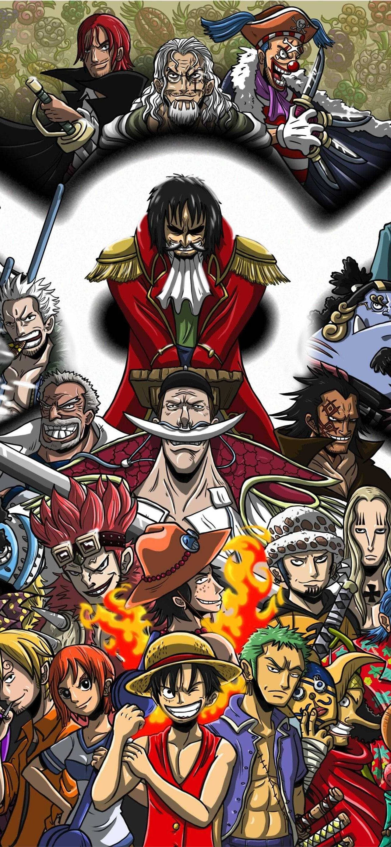 One Piece Arte Clave iPhone Fondos de pantalla