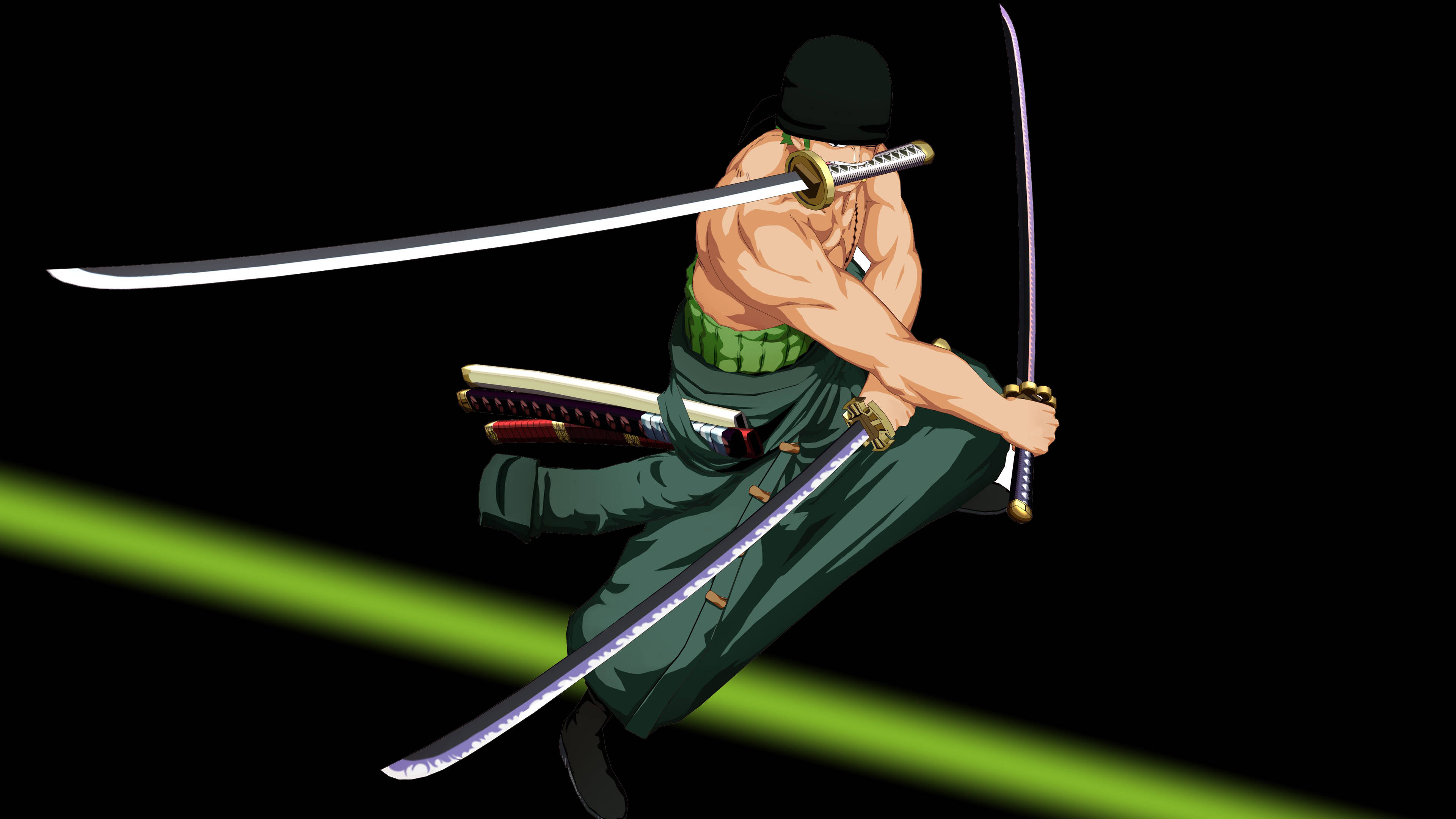 One Piece Escritorio Zoro Espadas Fondos de pantalla