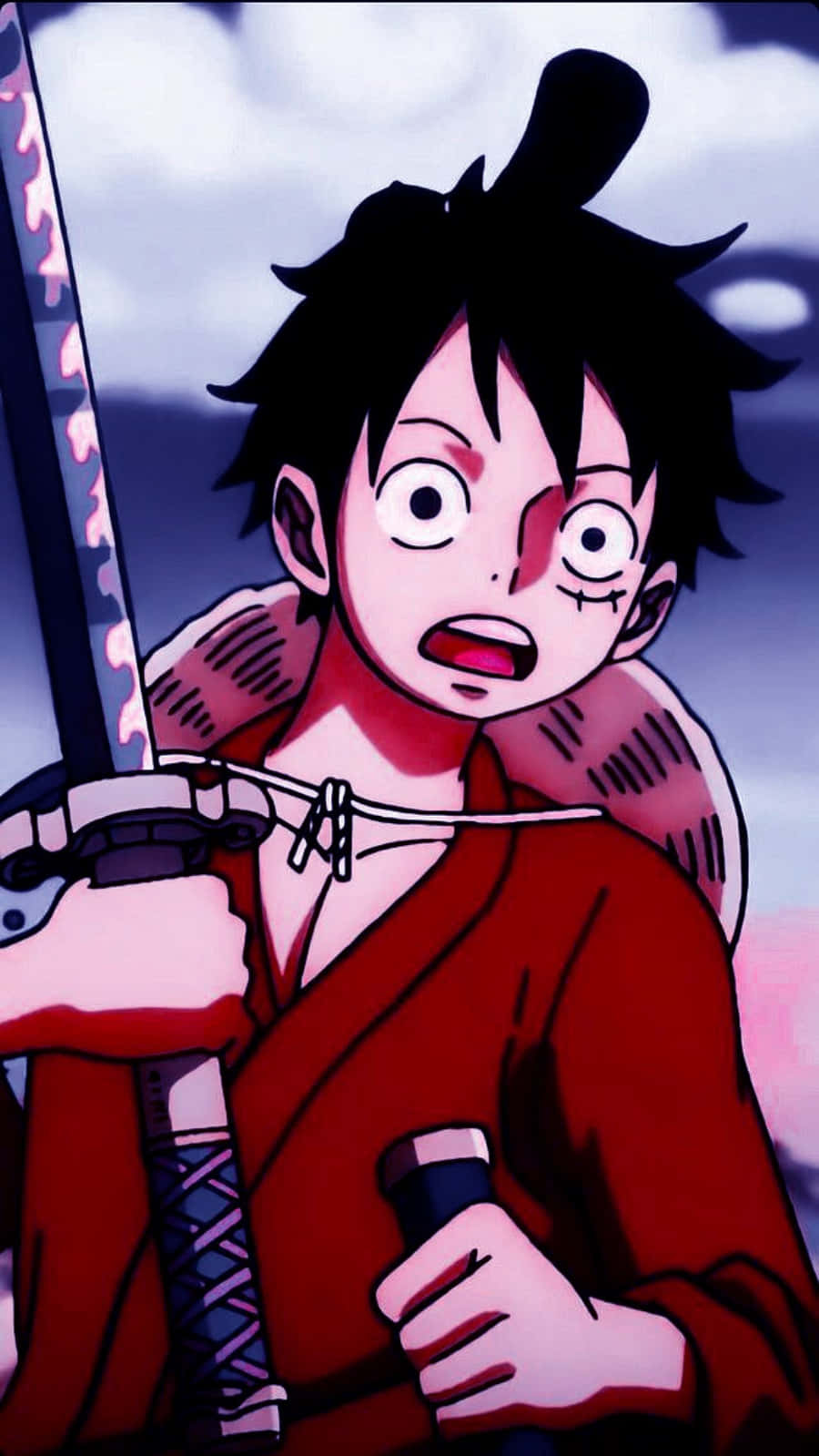 One Piece Espada Luffy Teléfono Fondos de pantalla