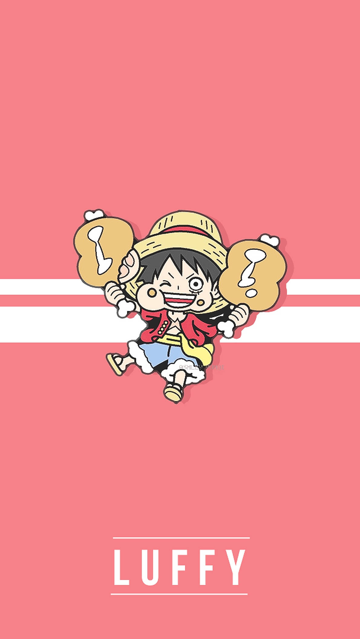 One Piece Luffy Lindo para iPhone Fondos de pantalla