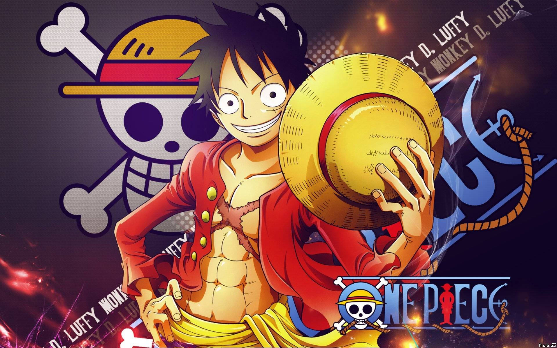 One Piece Luffy With Chopper Skull Fondos de pantalla