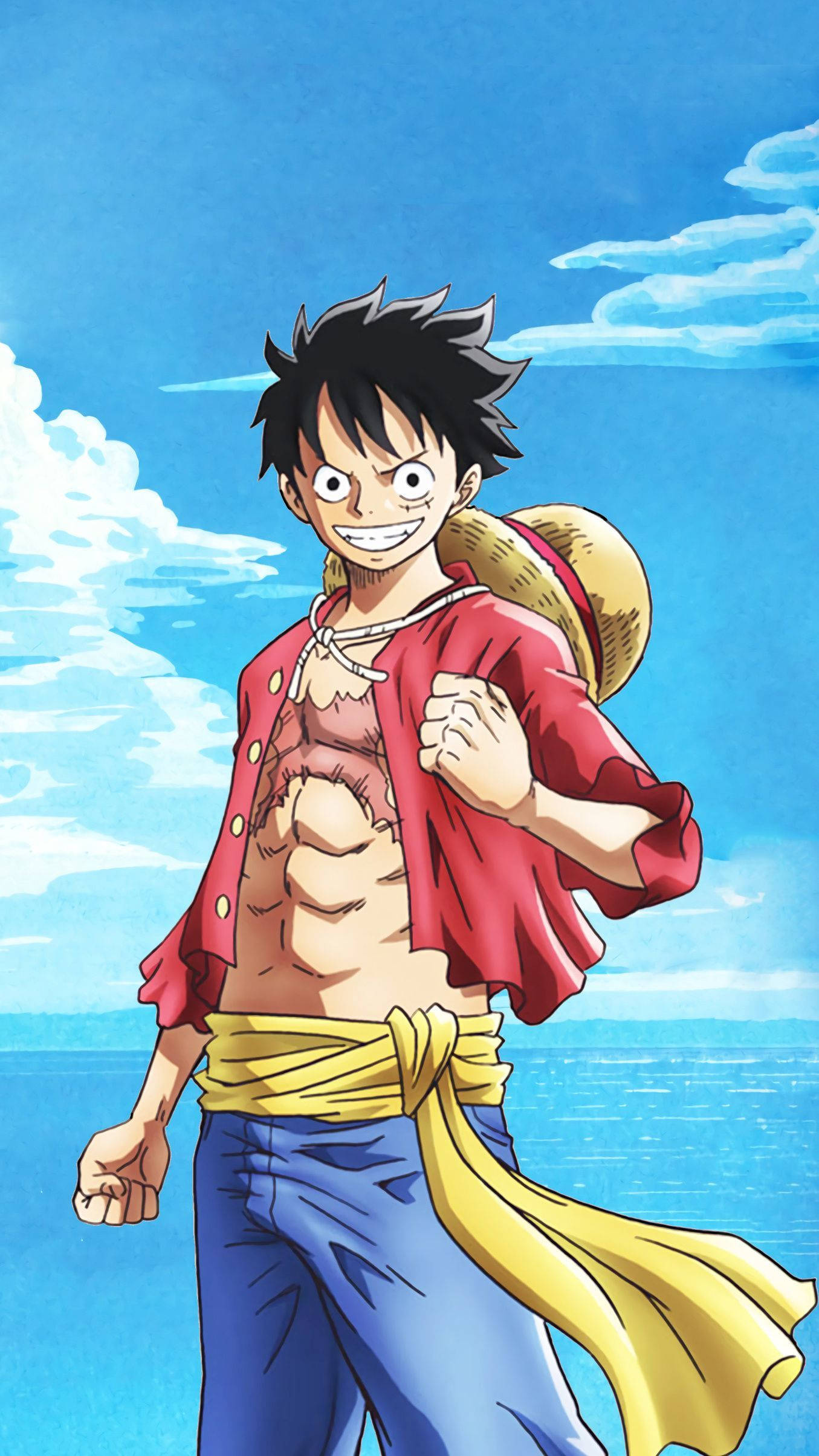 One Piece Luffy para iPhone Fondos de pantalla