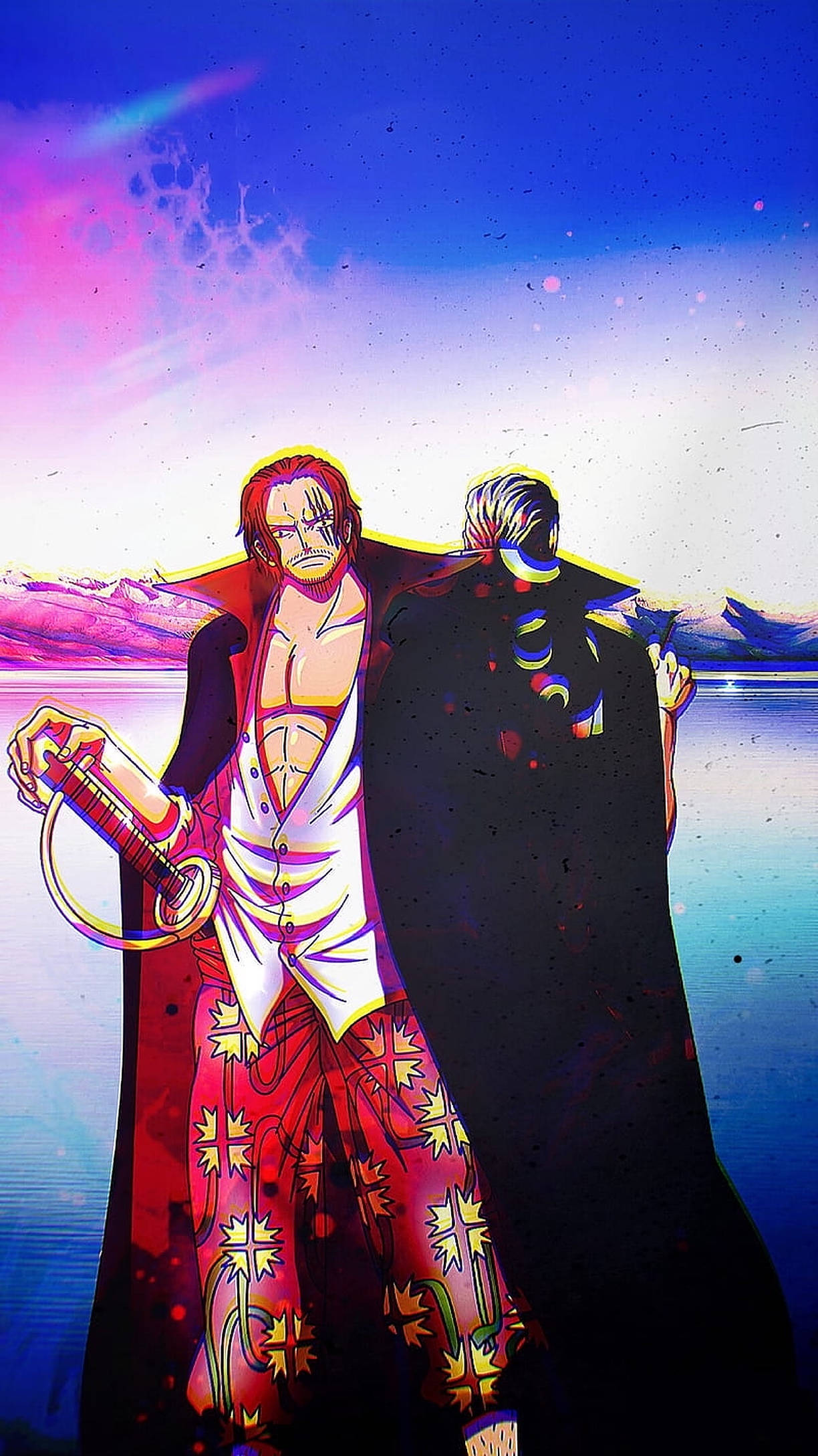 One Piece Shanks Estética iPhone Fondos de pantalla