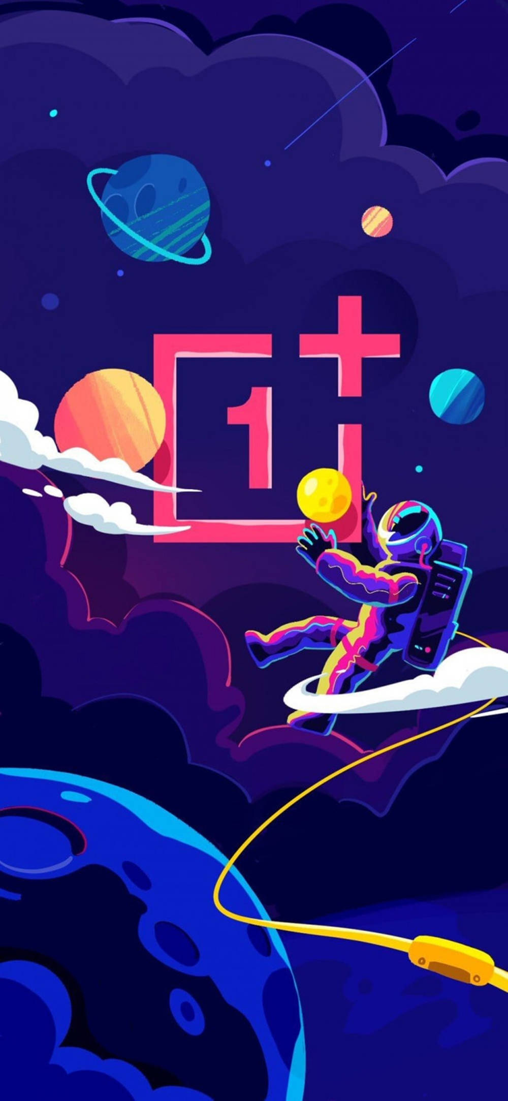OnePlus 9 Pro Astronauta Espacial Fondos de pantalla