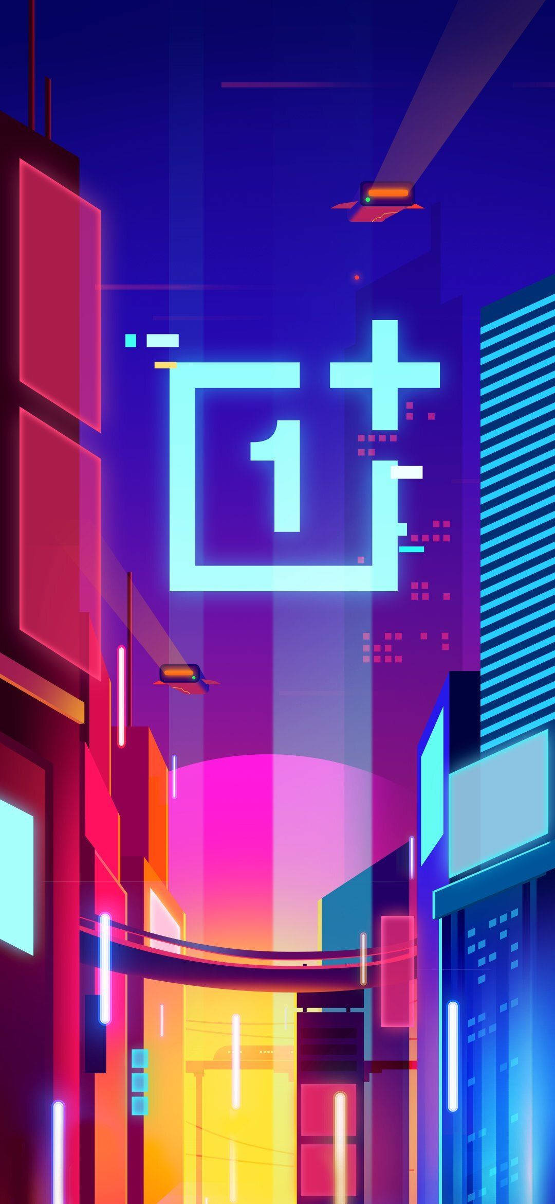 OnePlus City Lights Art Fondos de pantalla