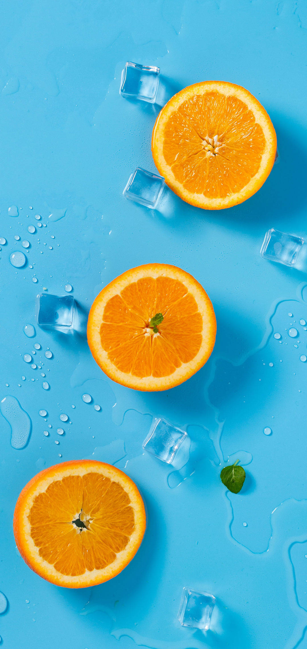 Naranjas y Hielo OnePlus Fondos de pantalla