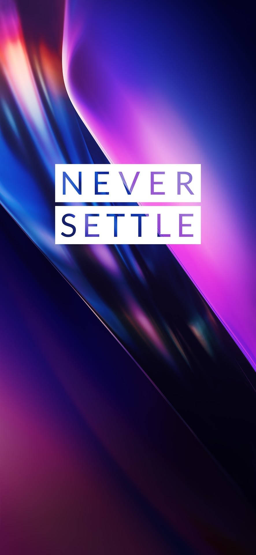 OnePlus Violeta Never Settle Fondos de pantalla