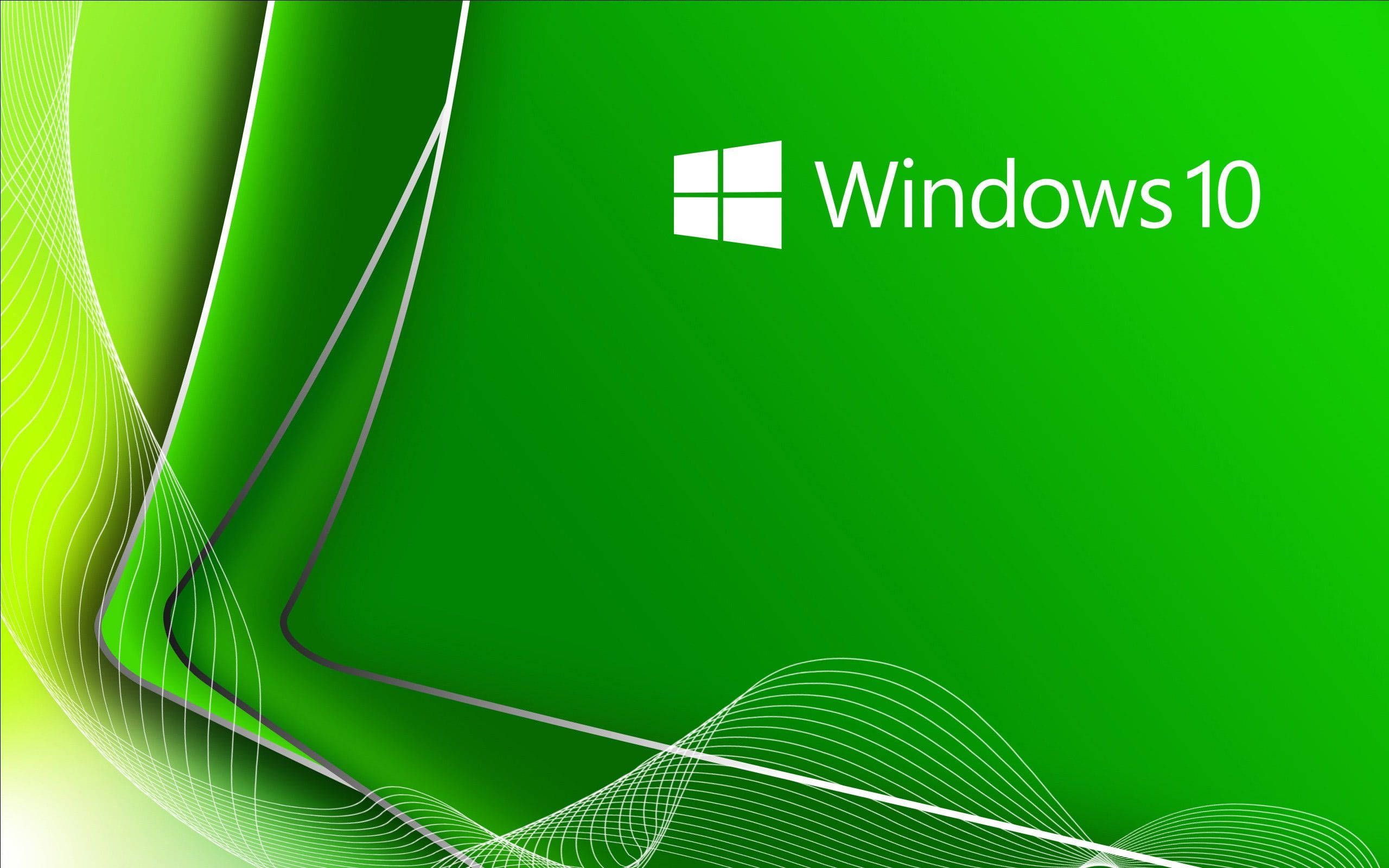 Original Windows 10 Verde Fondos de pantalla