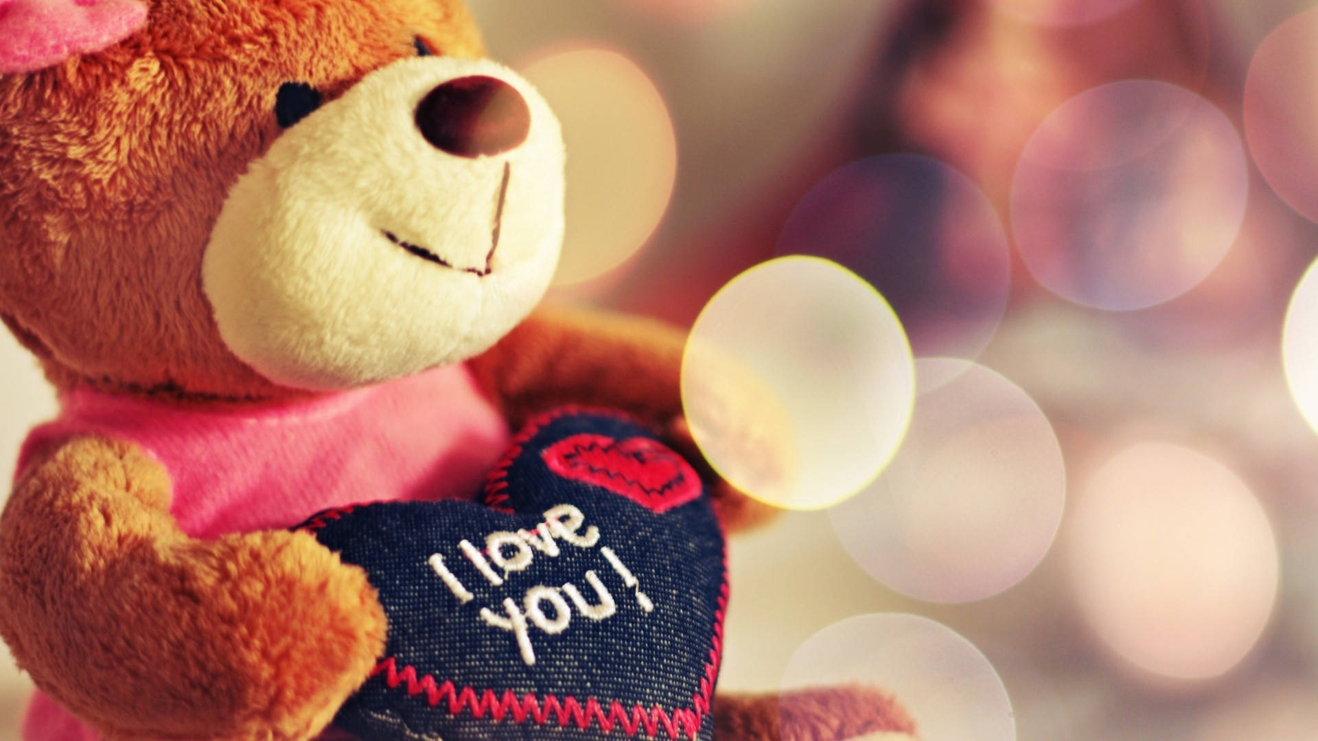 Osito de Peluche de Amor Lindo Fondos de pantalla