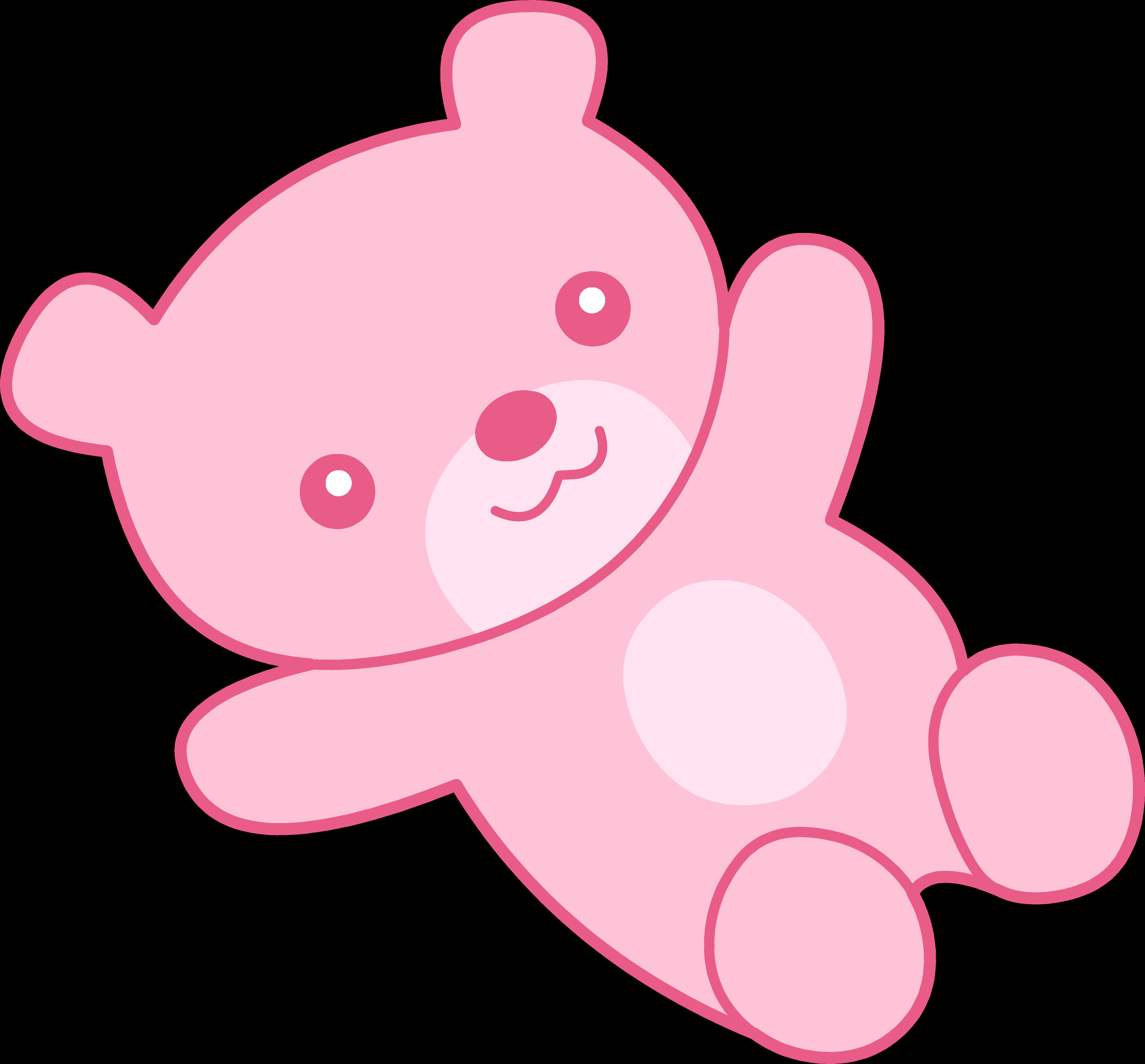 Osito de Peluche Rosa Caricatura Fondos de pantalla