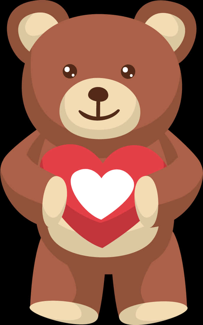 Osito de Peluche Sosteniendo un Corazón Fondos de pantalla