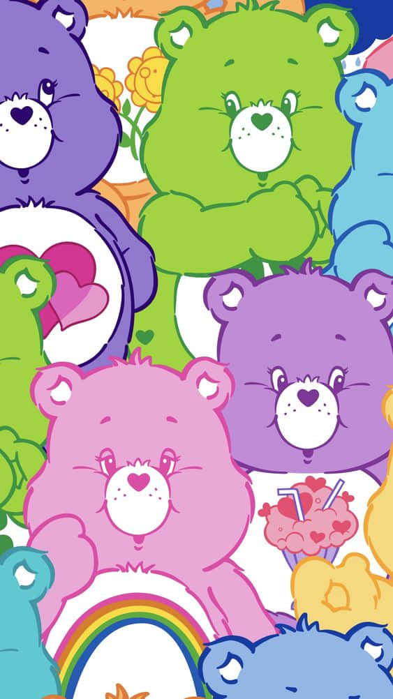 Ositos Care Bear Coloridos y Estéticos Fondos de pantalla