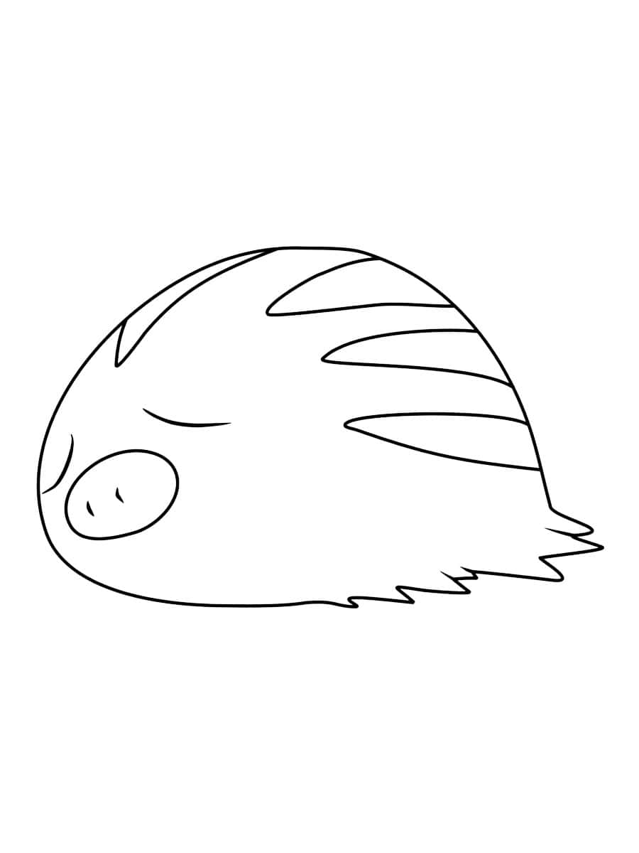 Página para colorear de Swinub Fondos de pantalla