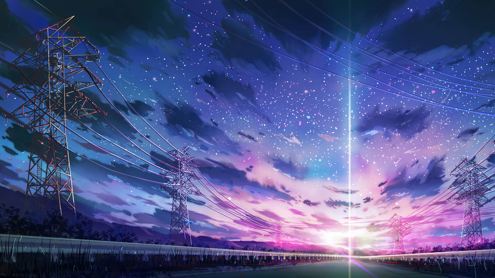 Paisaje Anime 4k