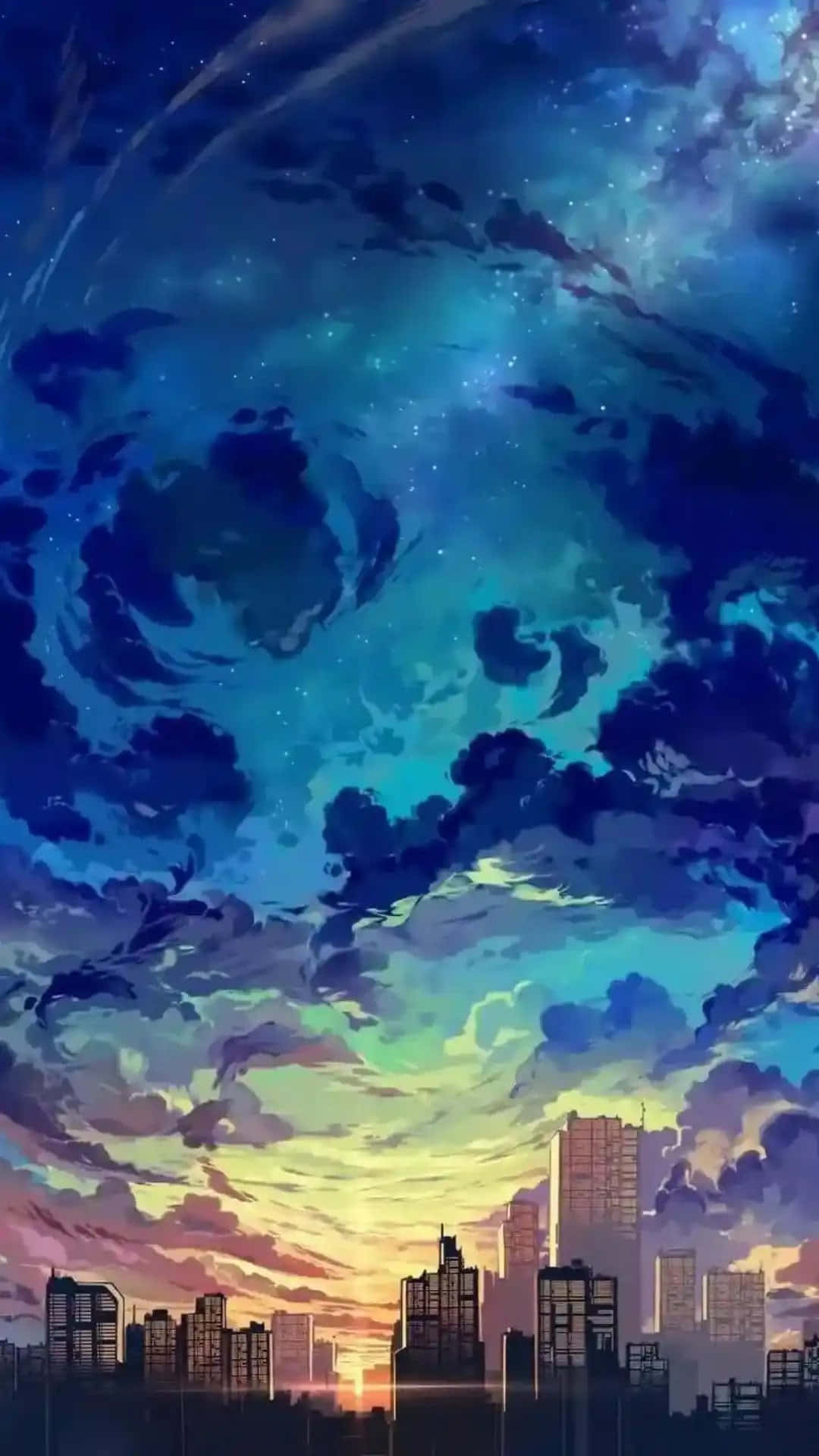 Paisaje Anime Encantador con Cerezos en Flor Fondos de pantalla