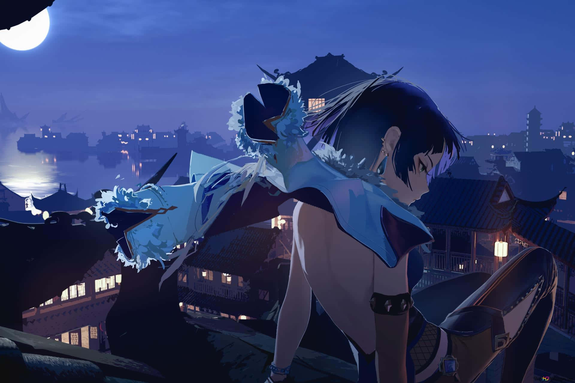 Paisaje de Anime Impresionante Fondos de pantalla