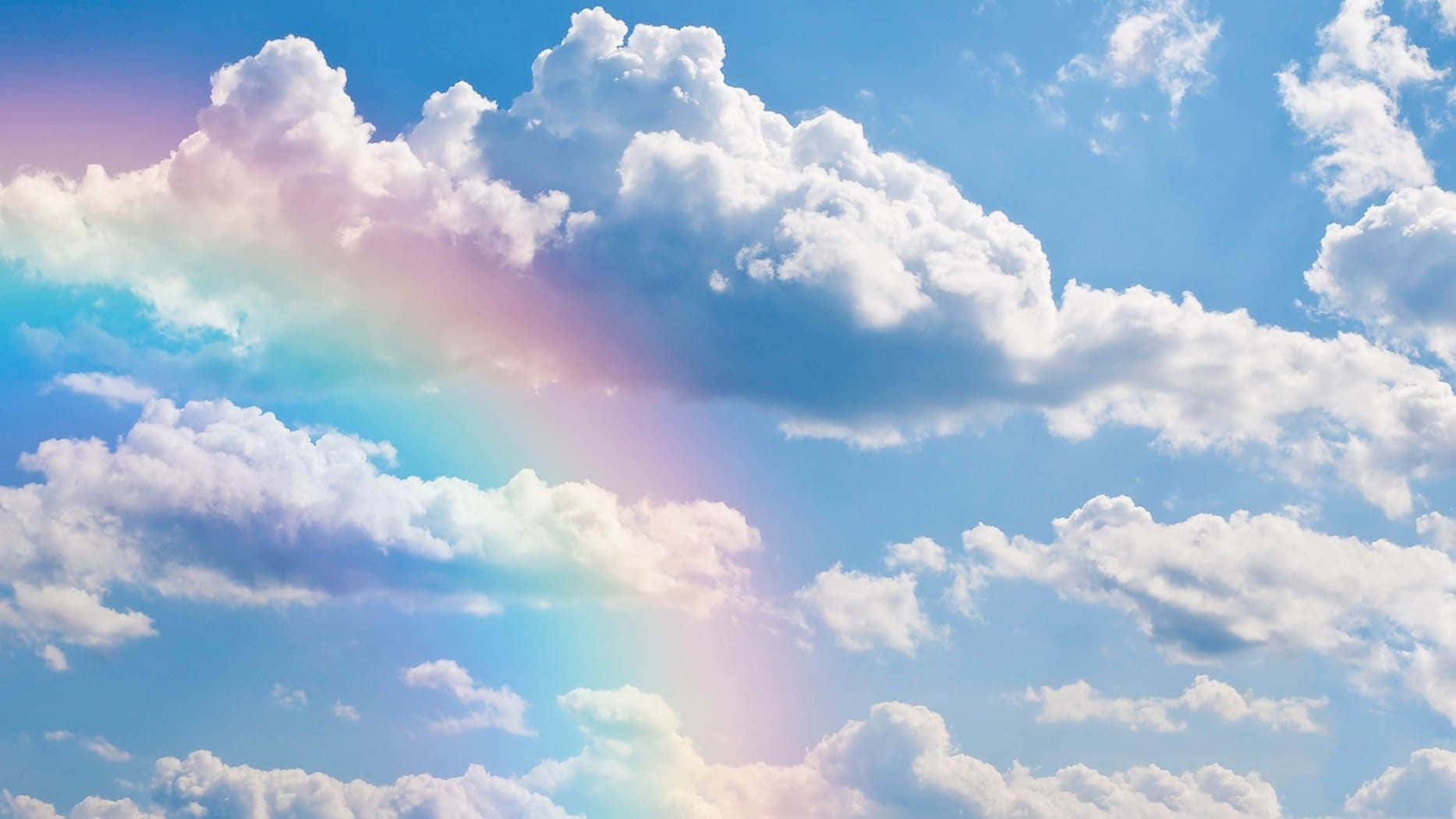 Paisaje de nubes estético y soñador Fondos de pantalla