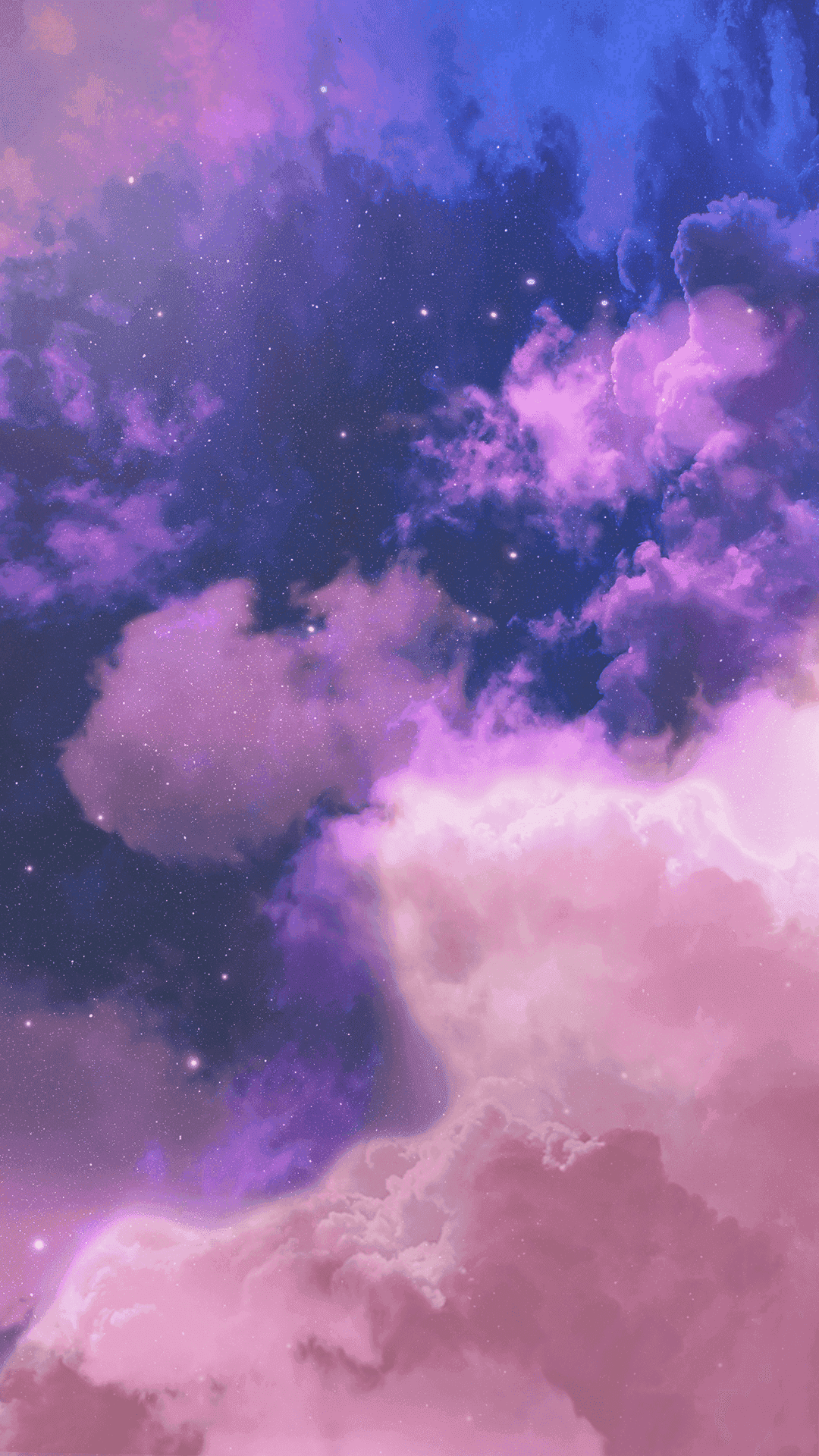 Paisaje de Nubes con Estética Soñadora Fondos de pantalla