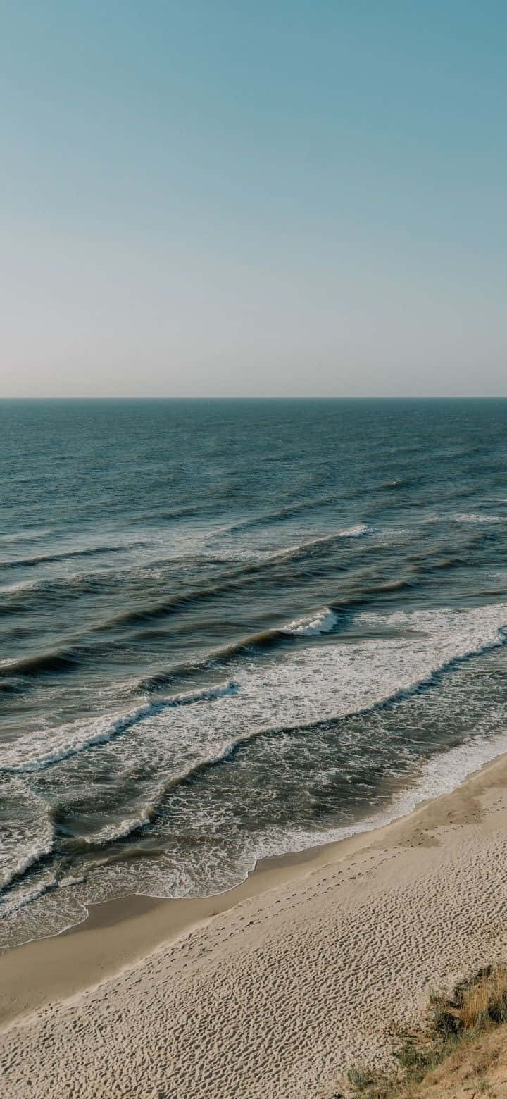 Paisaje natural de mar azul Fondos de pantalla