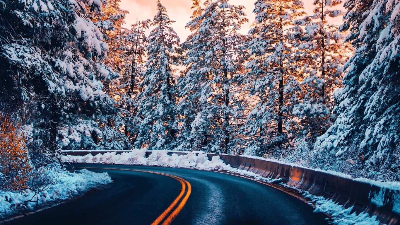 Paisaje refrescante con un cielo vívido Fondos de pantalla