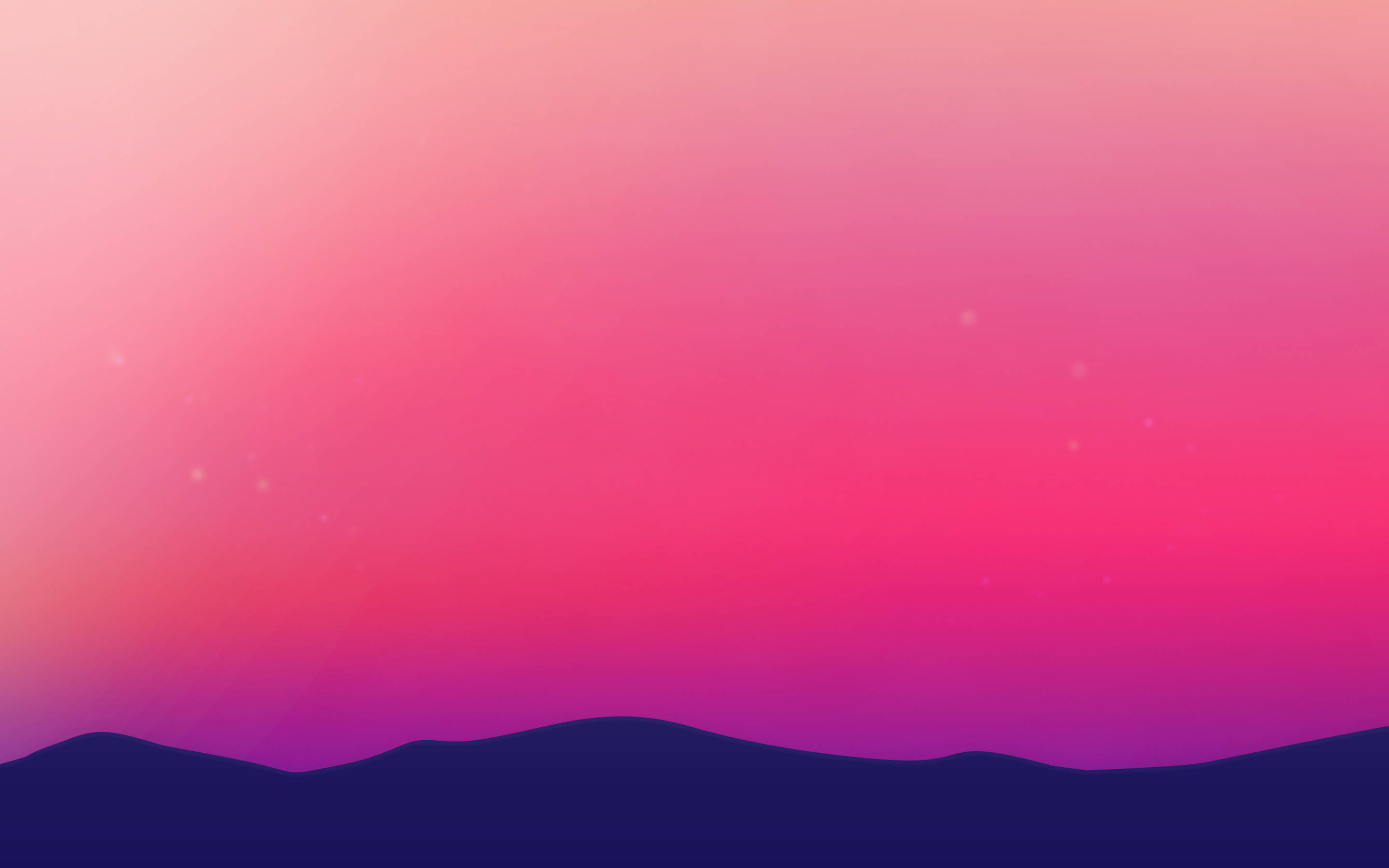 Paisaje rosa y morado minimalista estético para laptop Fondos de pantalla