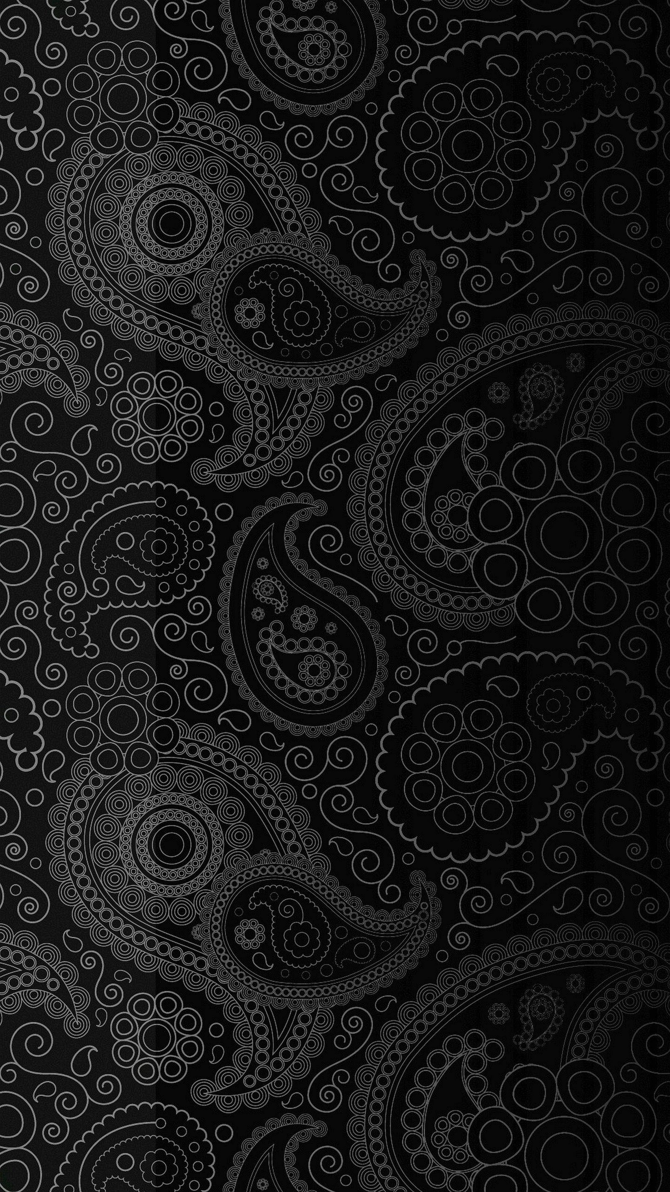 Paisley Prints 4K Ultra HD Oscuro para Teléfono Fondos de pantalla