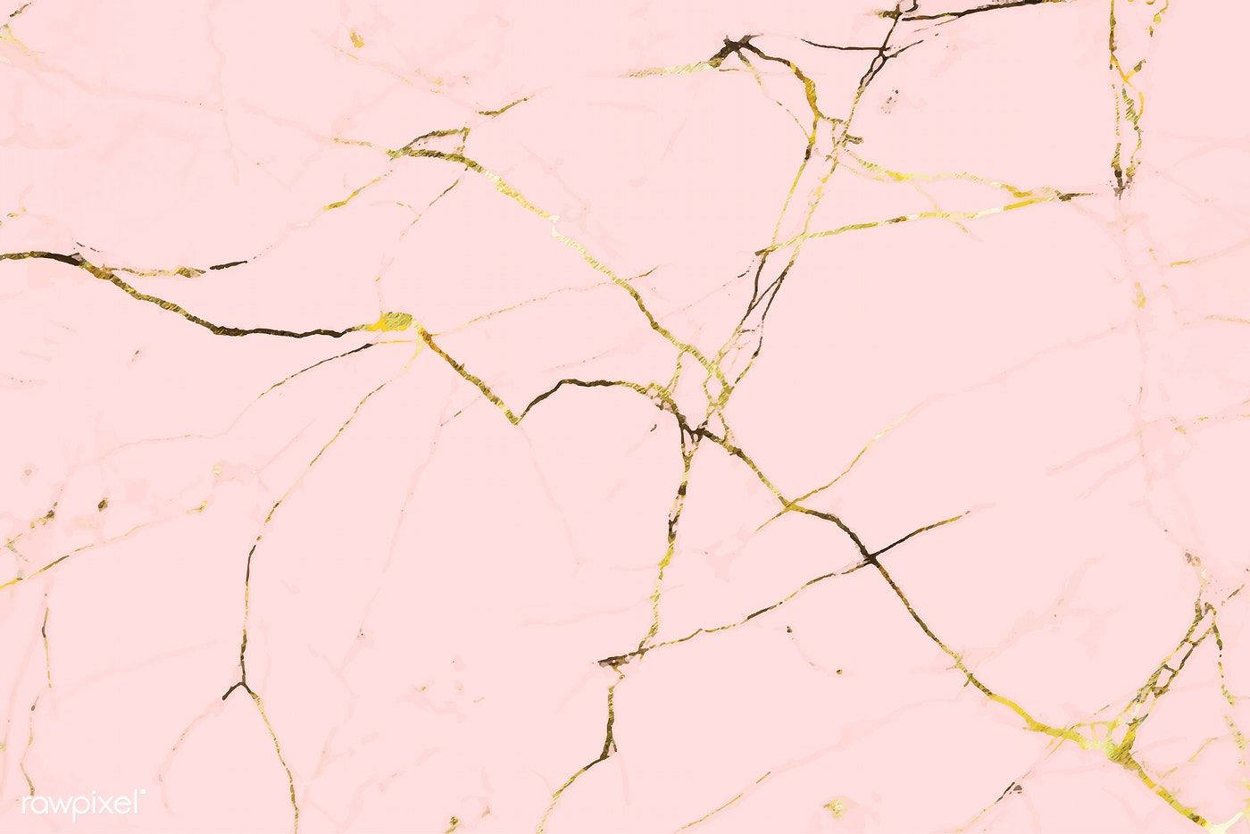Paleta capturada de elegancia: Mármol Rosa Dorado Fondos de pantalla