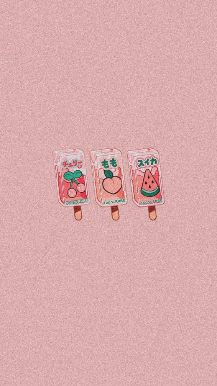 Paletas de fruta estética suave Fondos de pantalla