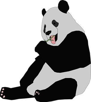 Panda comiendo bambú Fondos de pantalla