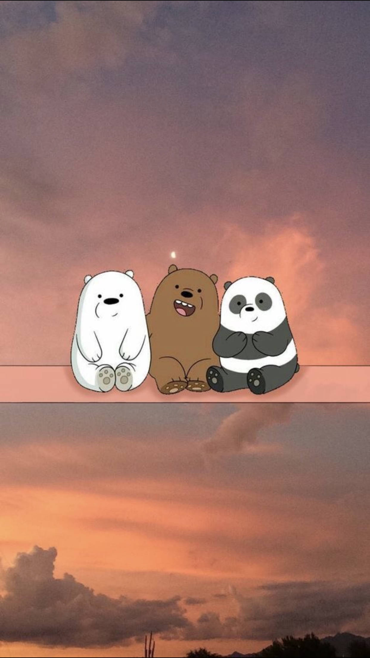 Panda, Grizz y Ice Bear estéticos Fondos de pantalla