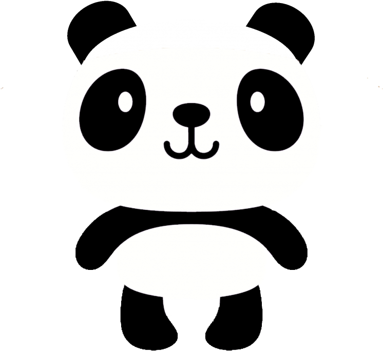 Panda Lindo de Dibujos Animados Fondos de pantalla