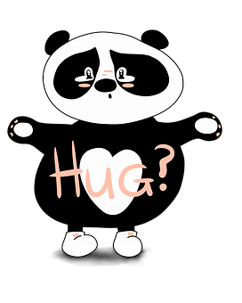 Panda Pidiendo un Abrazo Fondos de pantalla