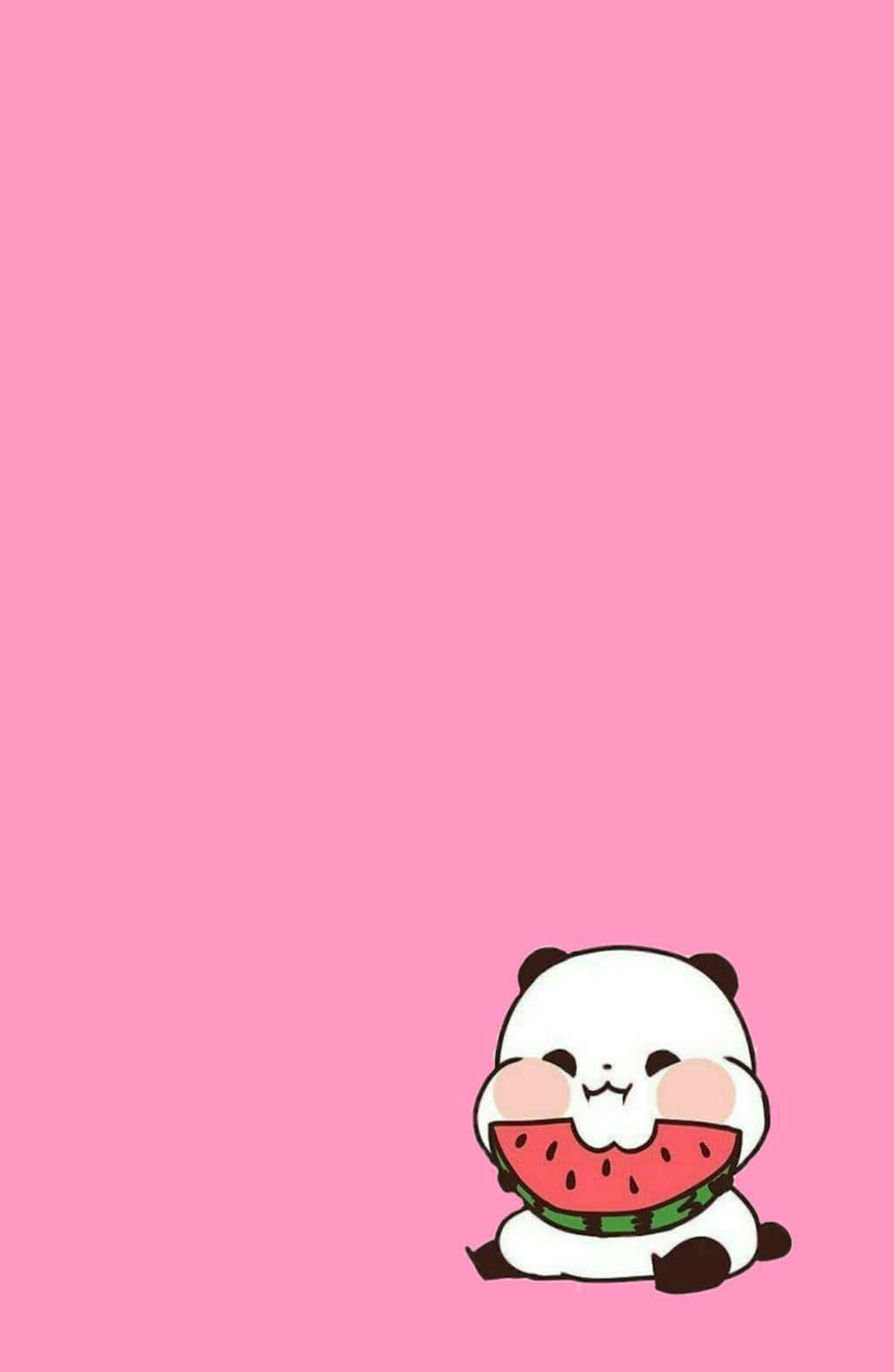 Panda Yururin Kawaii Rosa Estético Fondos de pantalla