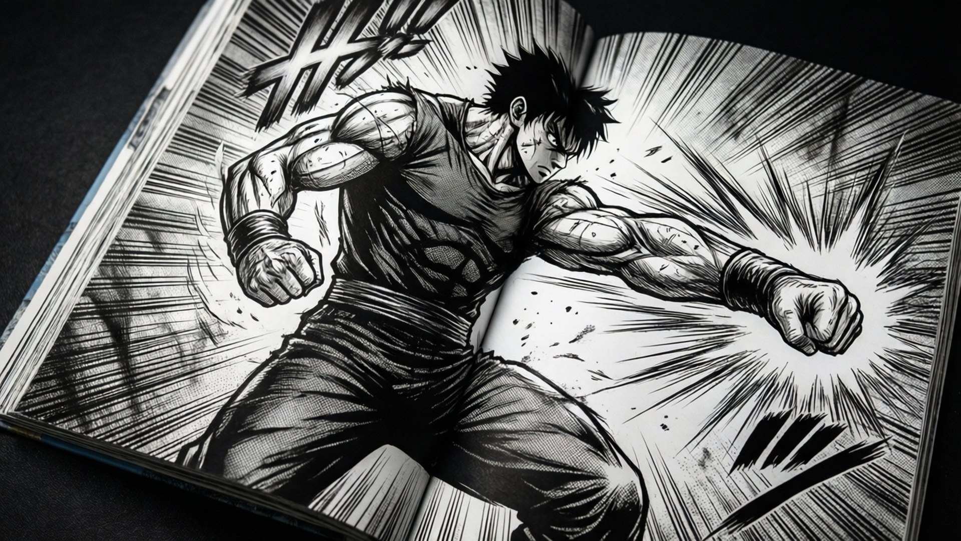 Panel de acción de manga Fondos de pantalla