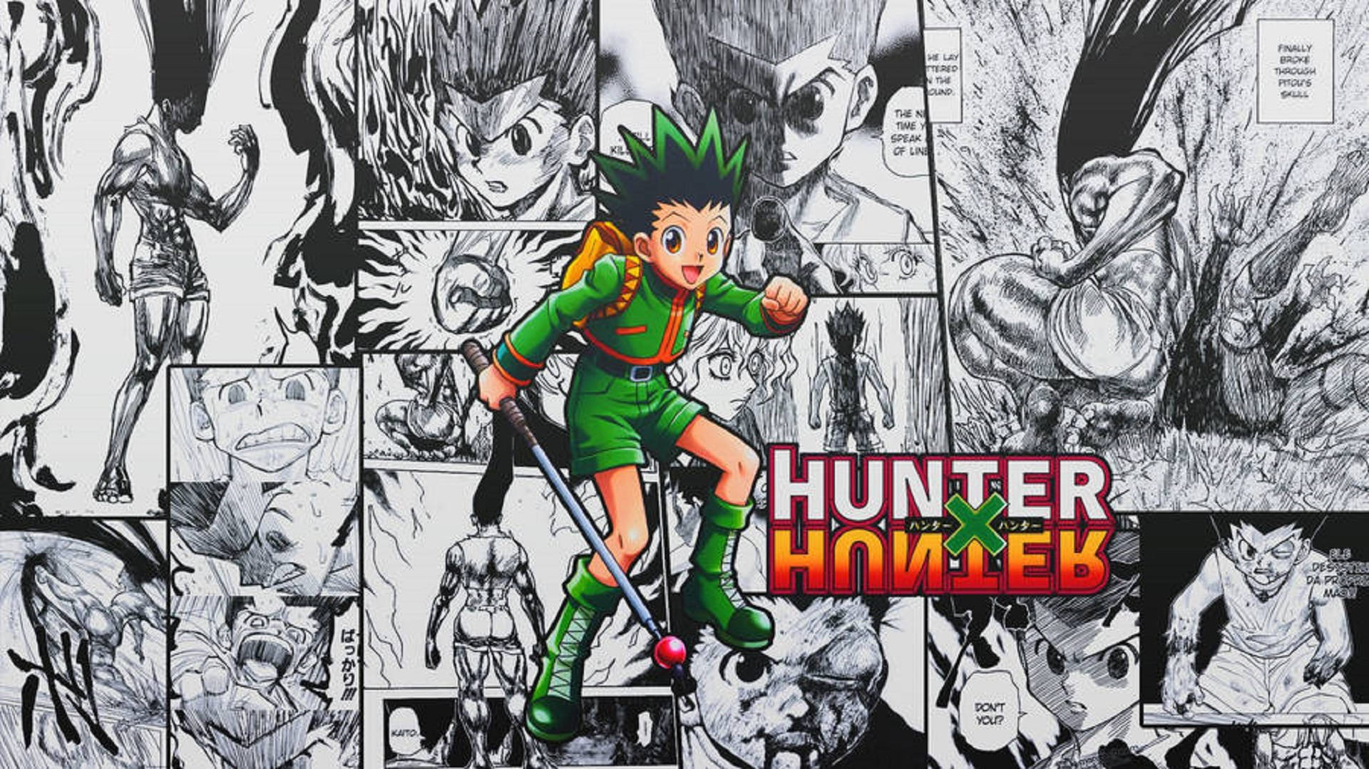 Panel de Manga de Gon Freecss Fondos de pantalla