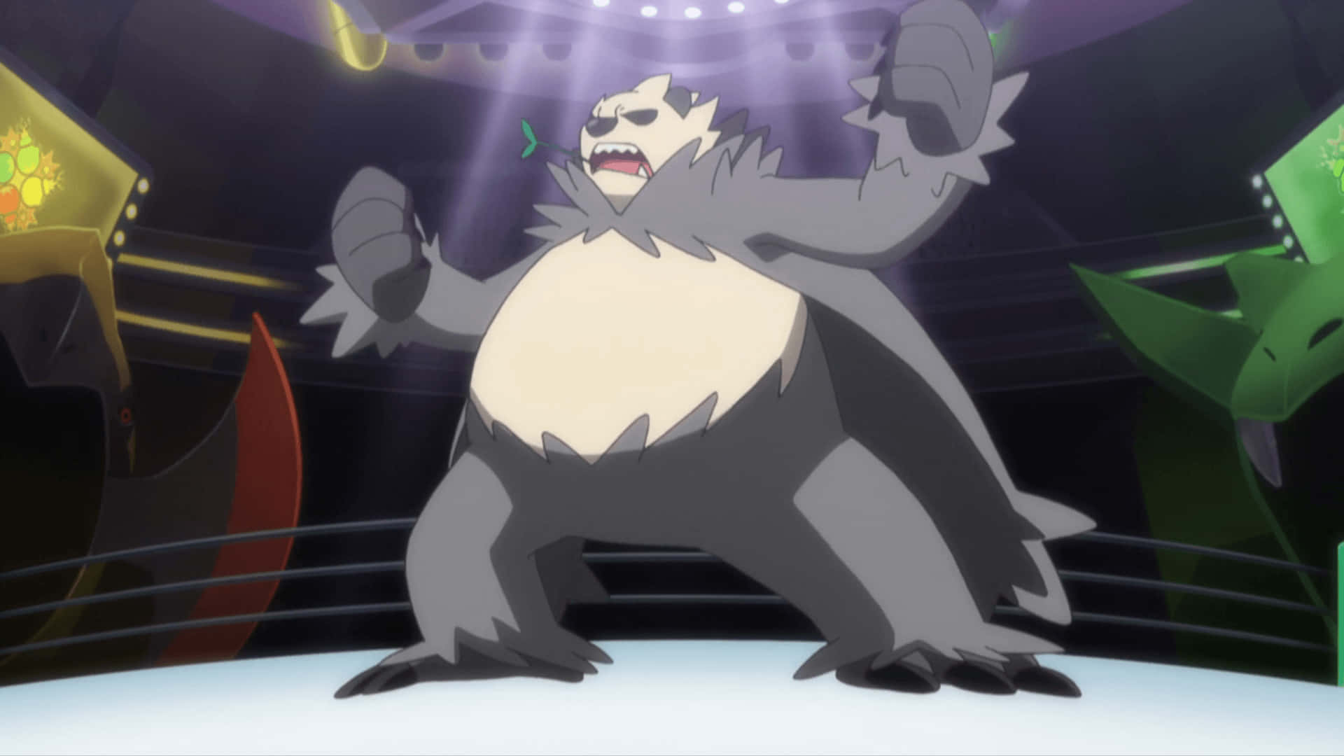Pangoro en un ring de batalla Fondos de pantalla