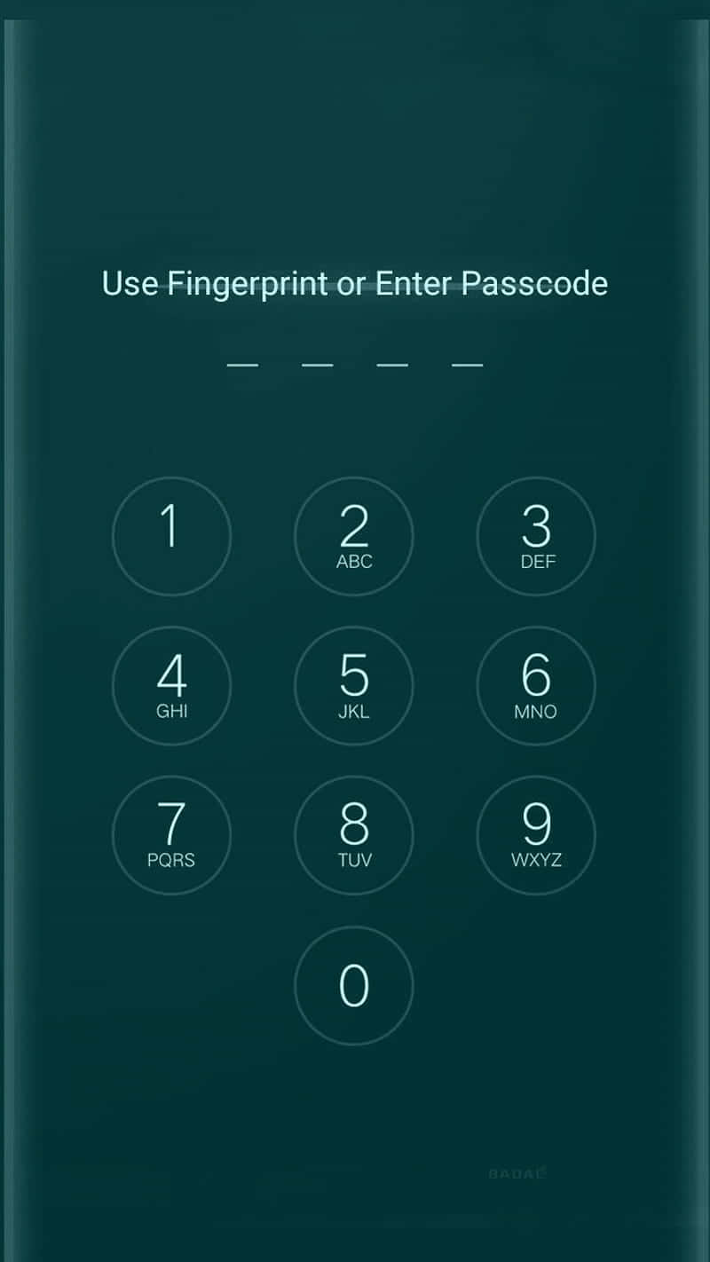 Pantalla de bloqueo verde con código engañoso Fondos de pantalla
