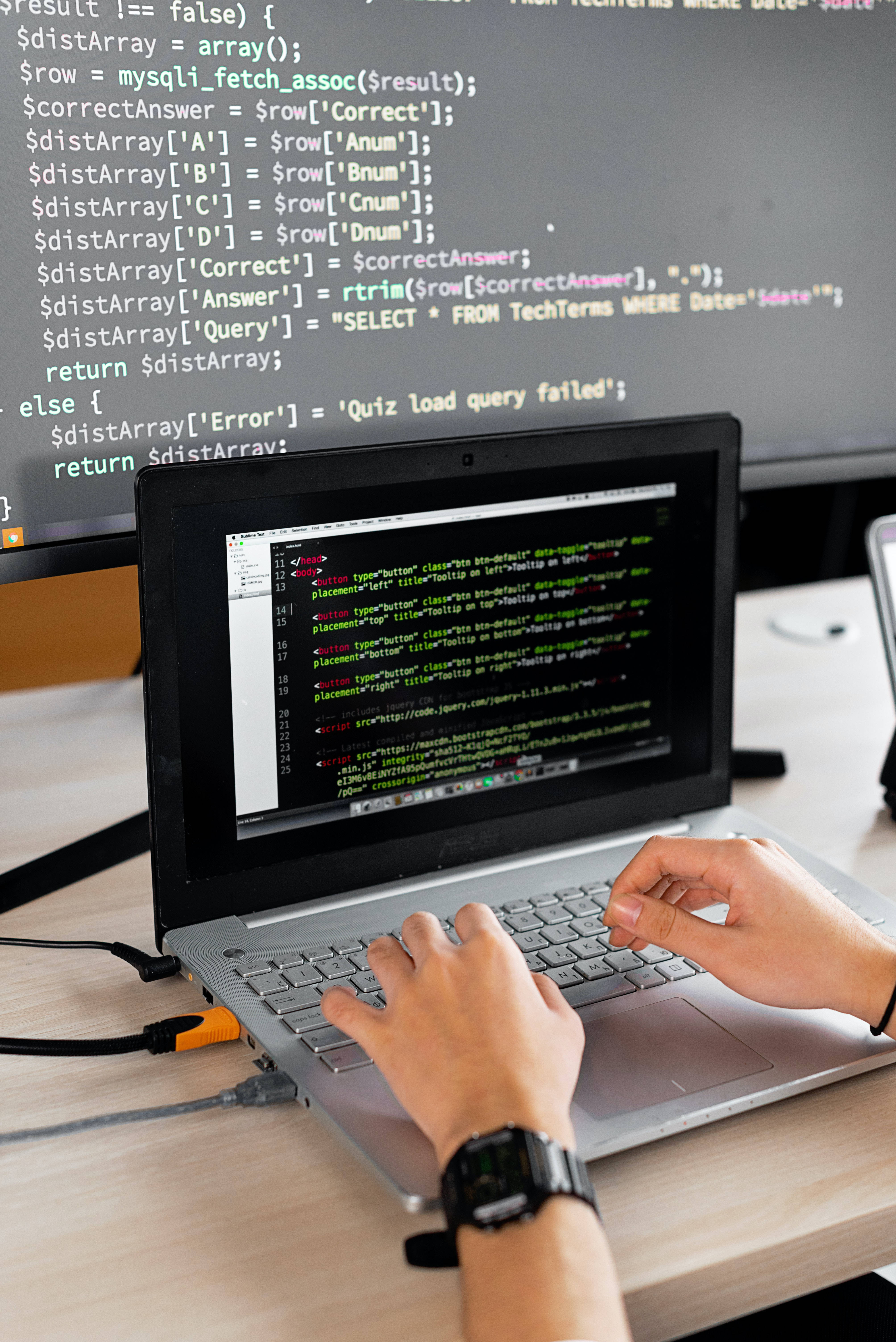 Pantalla de Computadora de Programador Fondos de pantalla