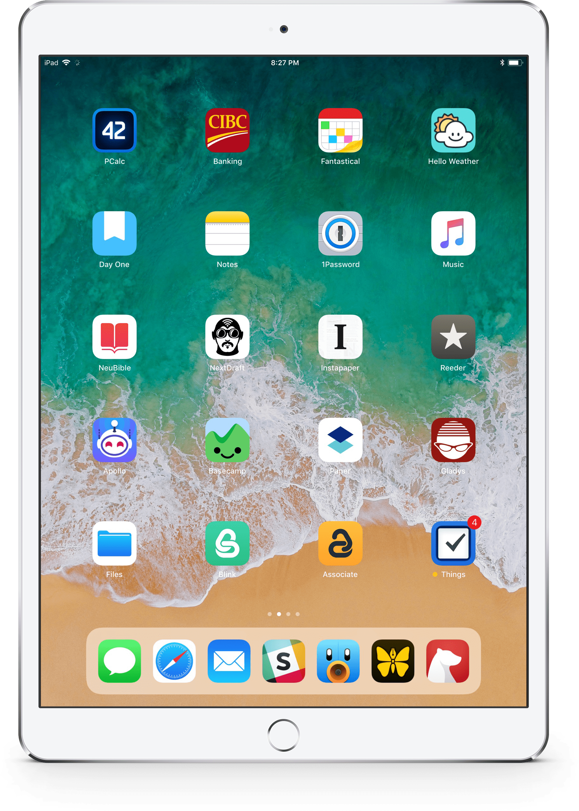 Pantalla de inicio de iPad Pro Fondos de pantalla
